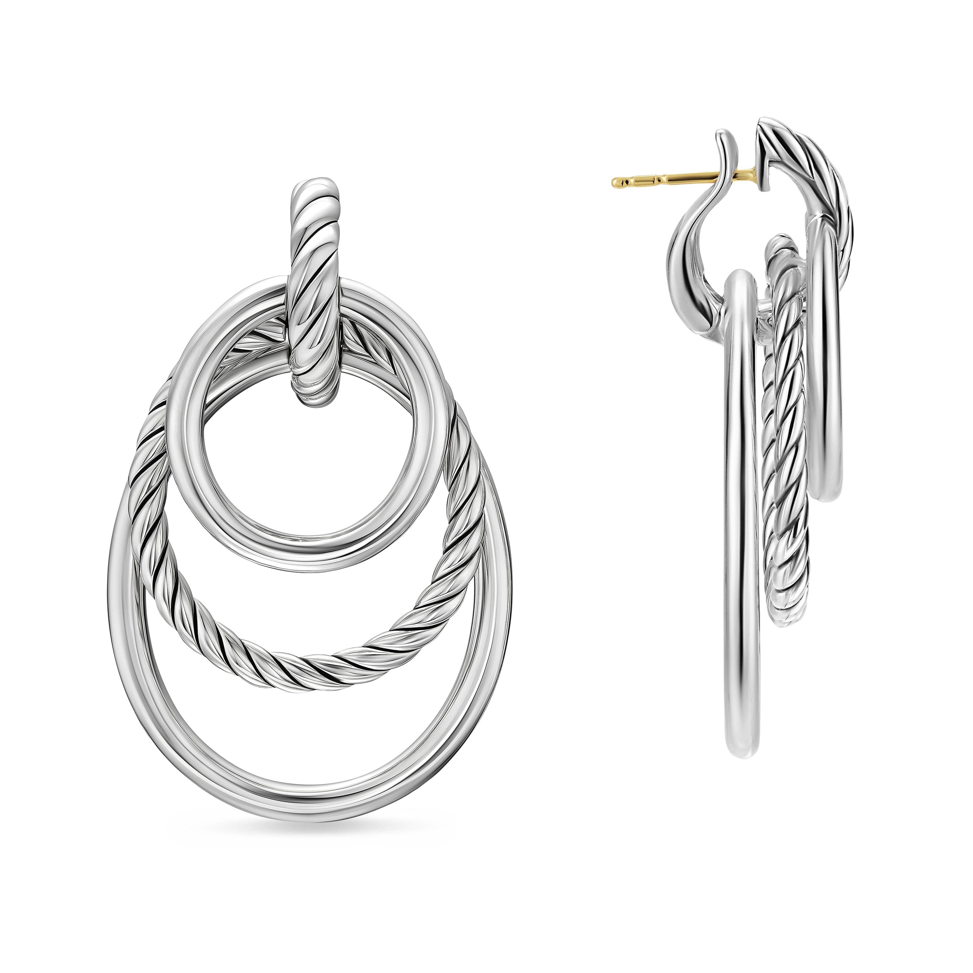 David Yurman Mercer Collection Earring in Sterling Silver
