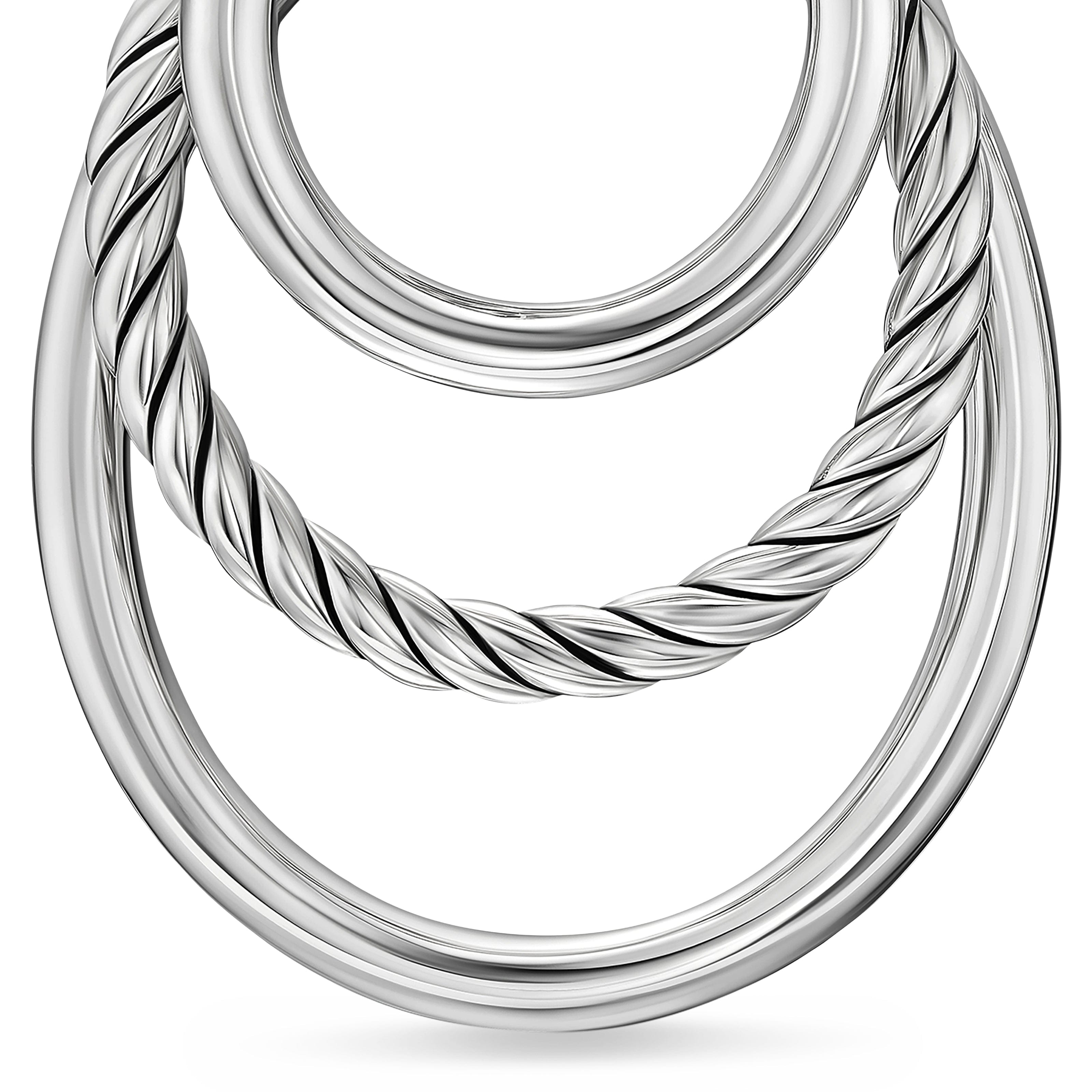 David Yurman Mercer Collection Earring in Sterling Silver