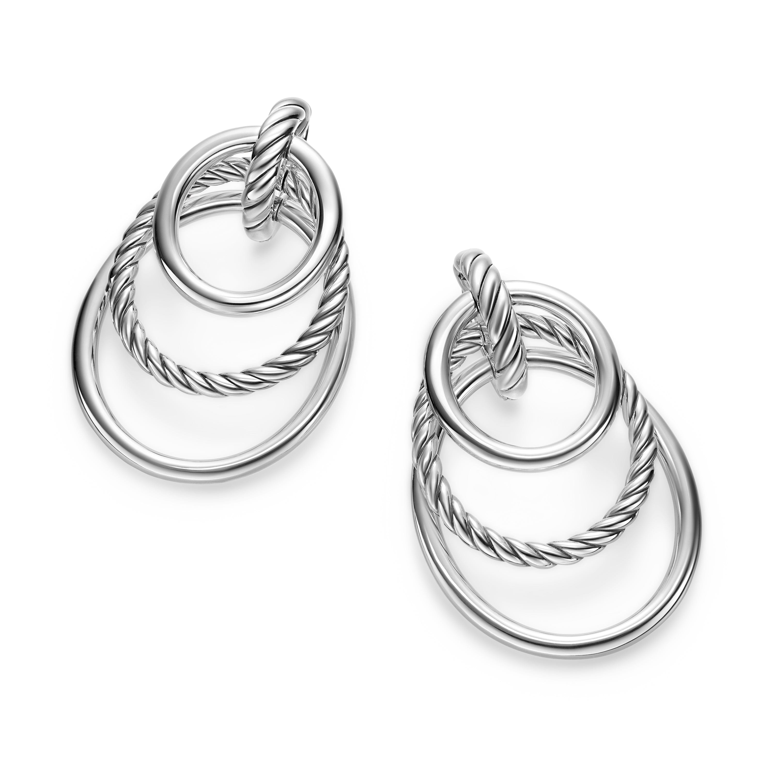 David Yurman Mercer Collection Earring in Sterling Silver