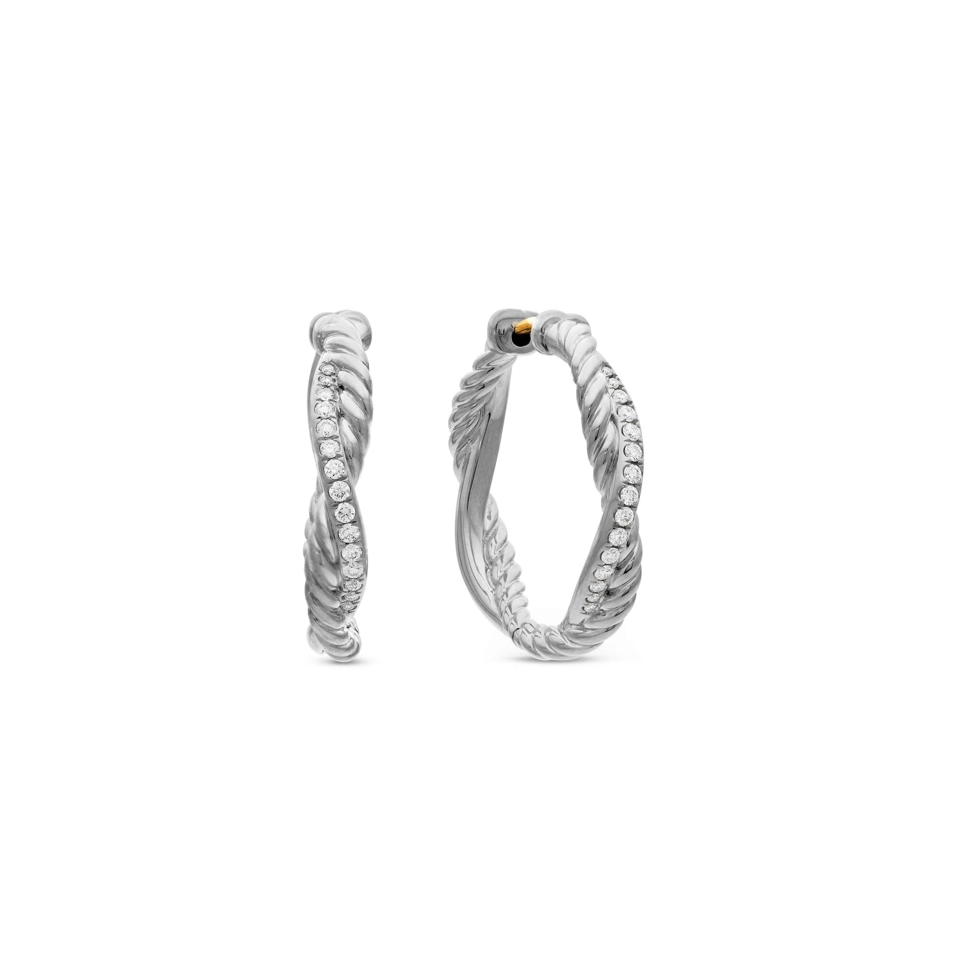 David Yurman Infinity Collection Earring in Sterling Silver