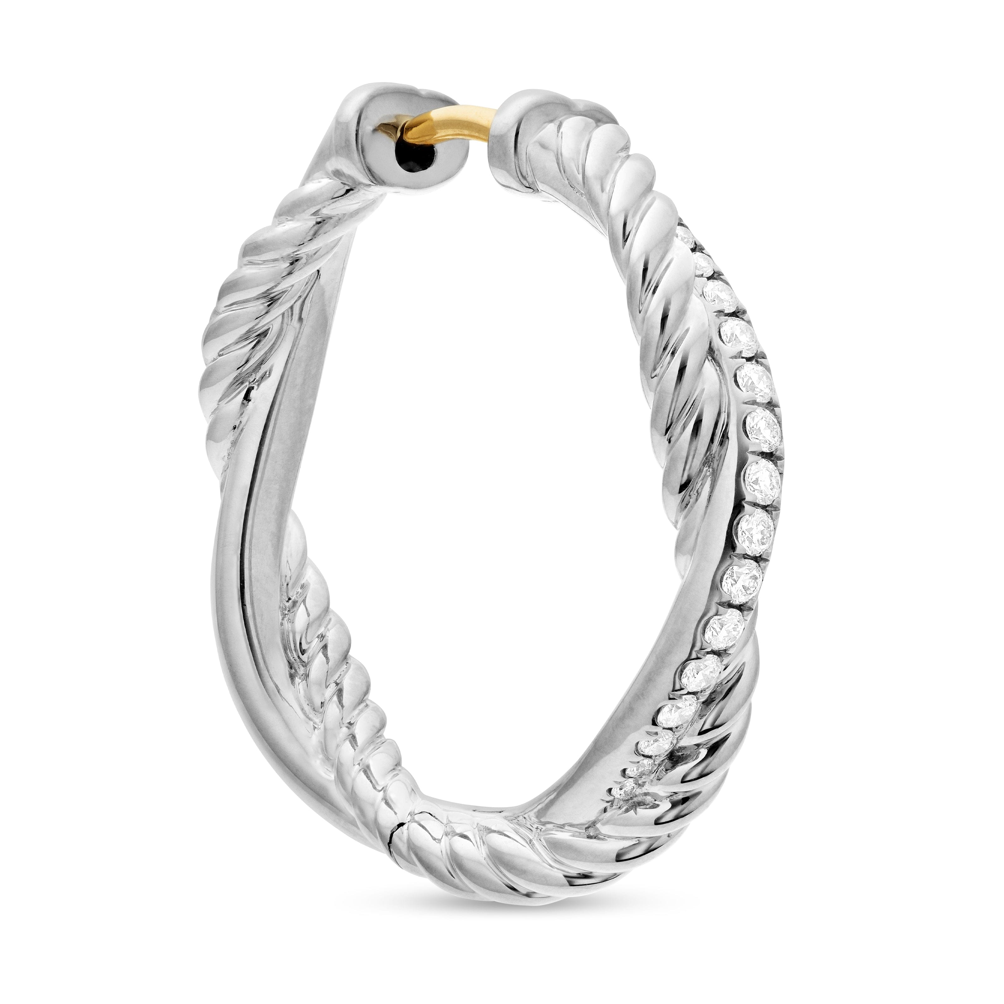 David Yurman Infinity Collection Earring in Sterling Silver