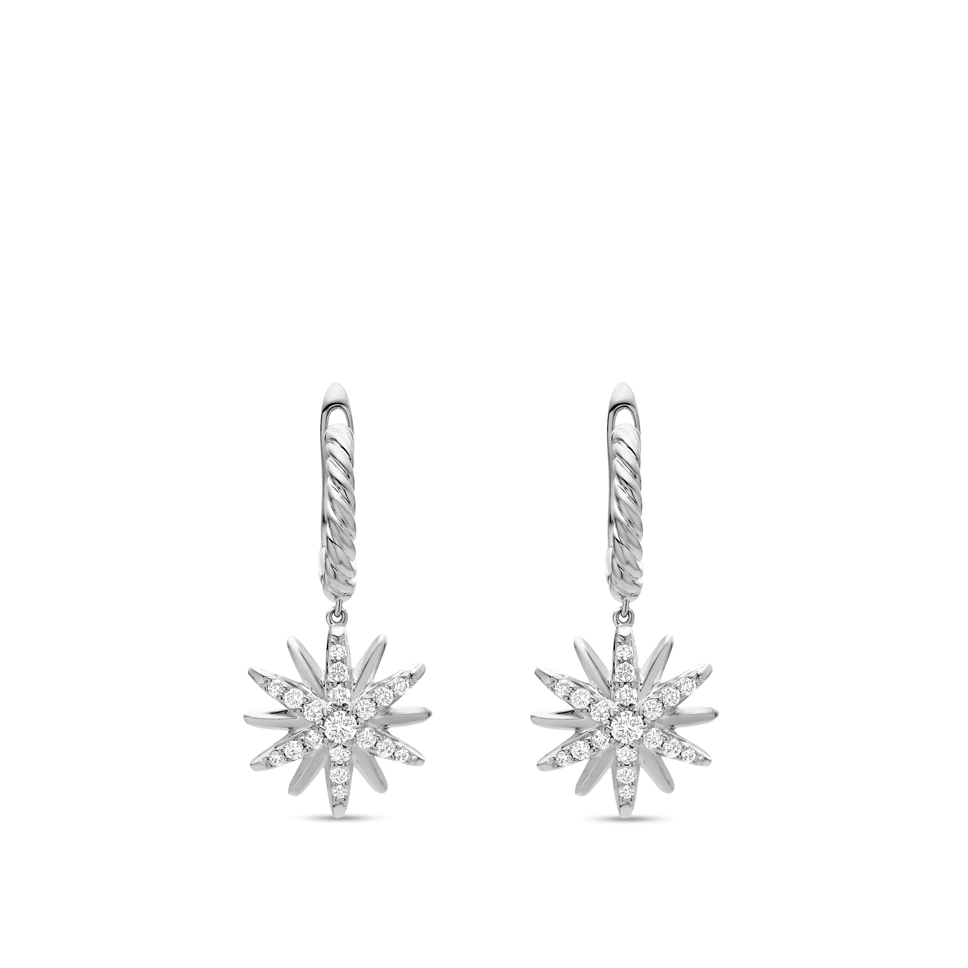 David Yurman Starburst Collection Earring in Sterling Silver