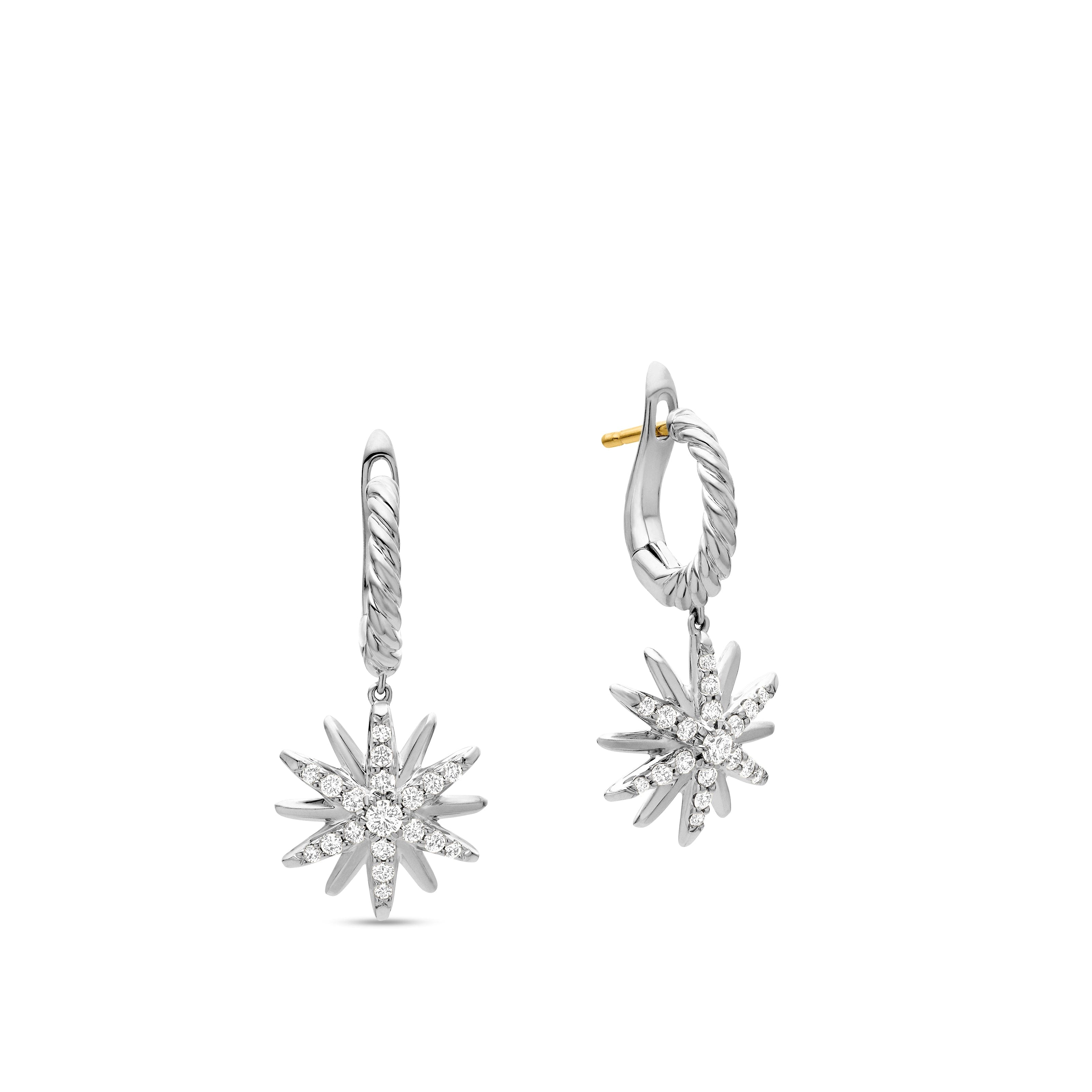 David Yurman Starburst Collection Earring in Sterling Silver