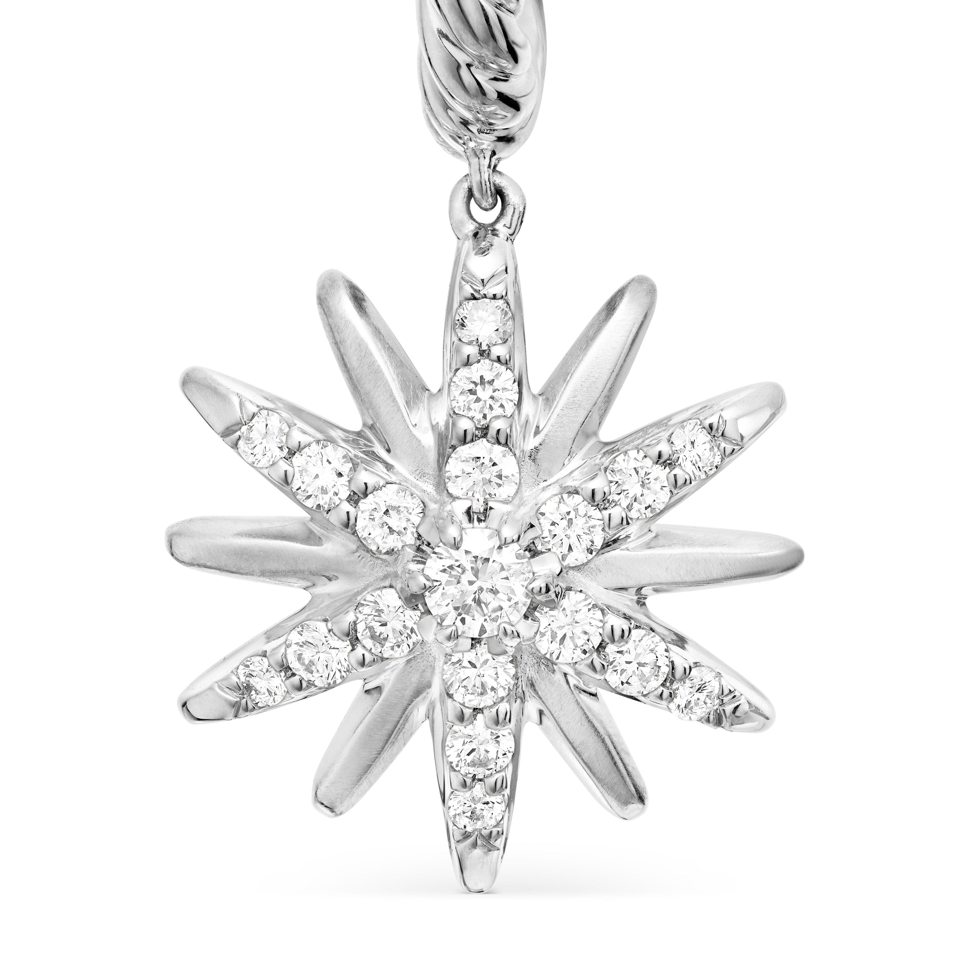 David Yurman Starburst Collection Earring in Sterling Silver