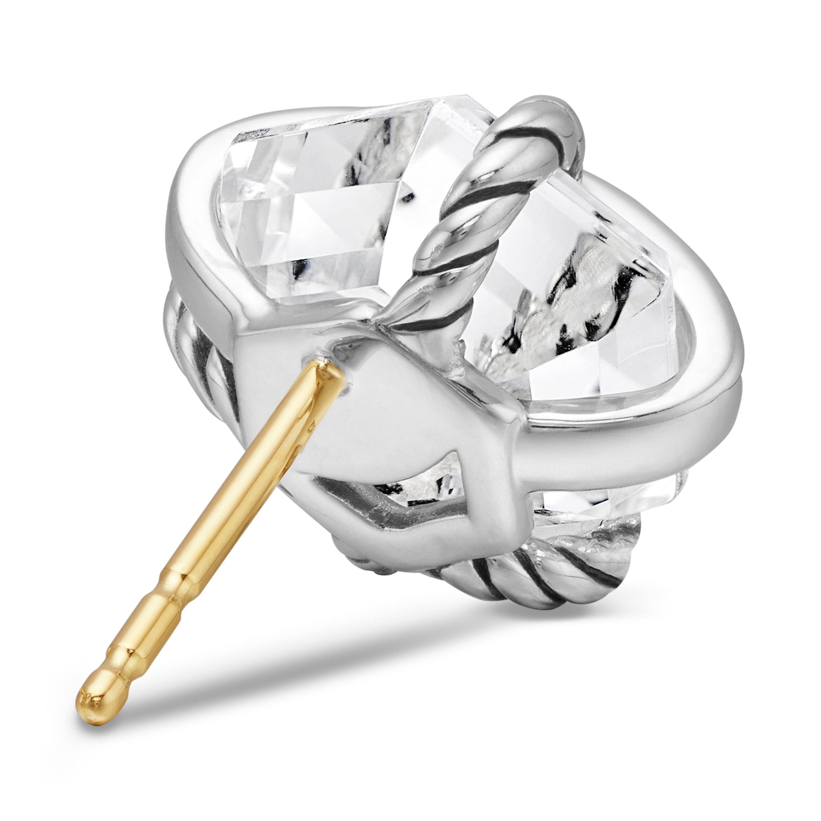 David Yurman Cable Wrap Collection Earring in Sterling Silver