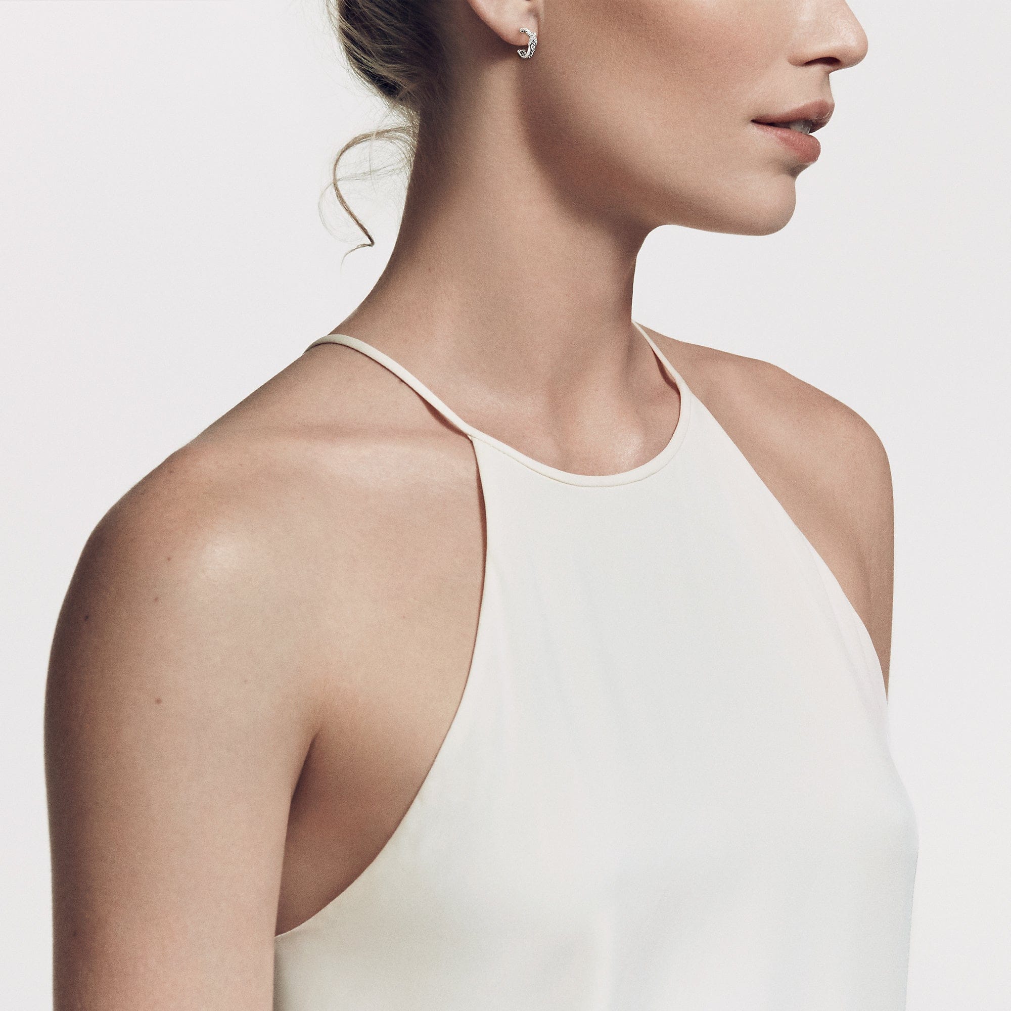 David Yurman The x Collection Earring in Sterling Silver