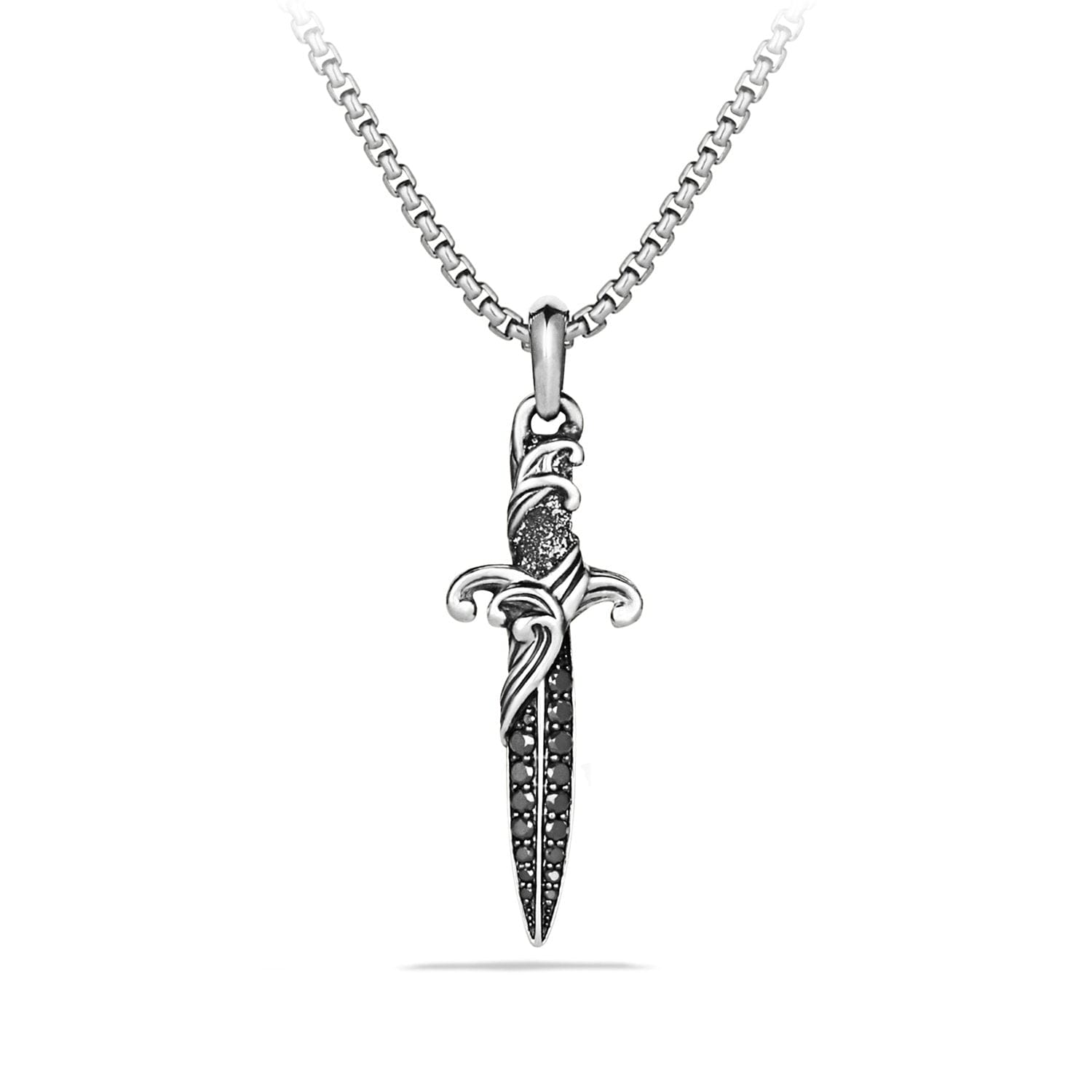 David Yurman The Waves Collection Pendant in Sterling Silver