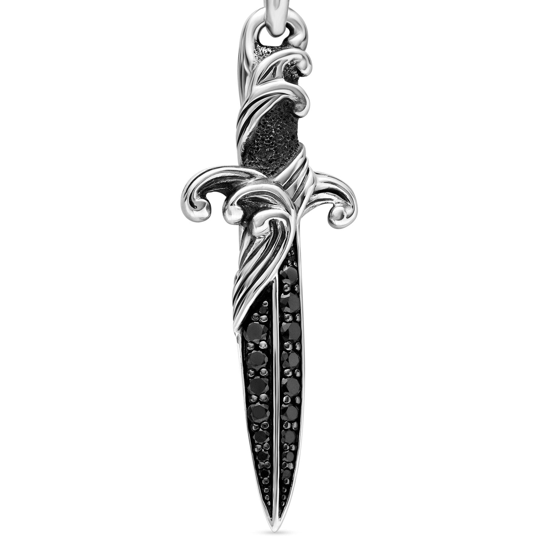 David Yurman The Waves Collection Pendant in Sterling Silver