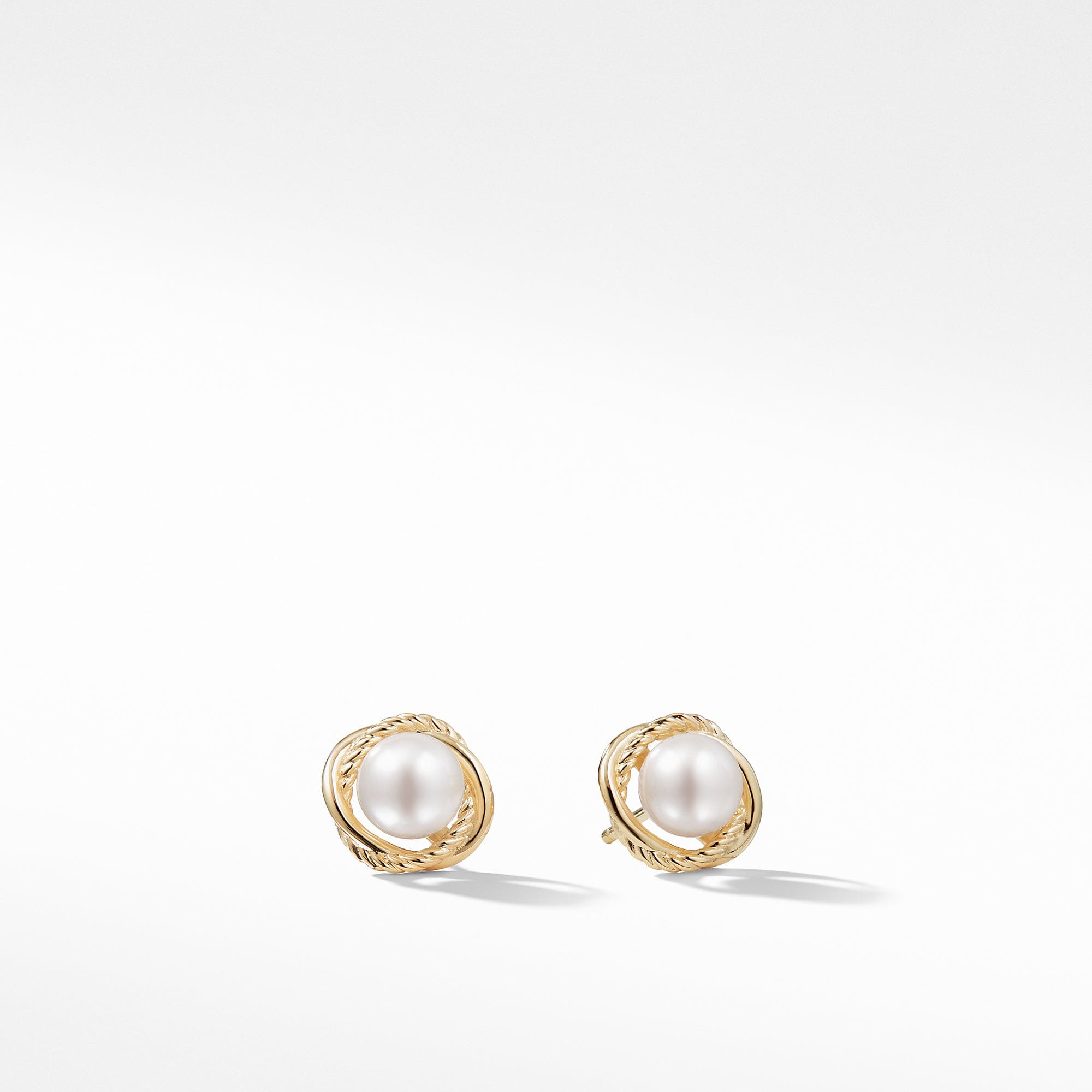 David Yurman The Infinity Collection Earring in 18 - Karat Yellow Gold