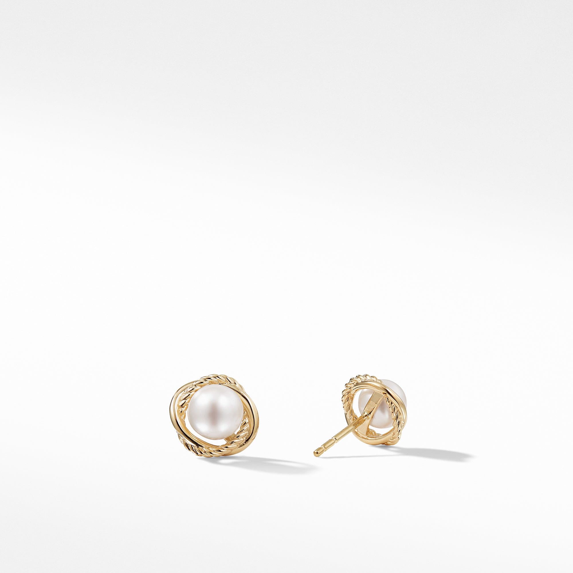 David Yurman The Infinity Collection Earring in 18 - Karat Yellow Gold