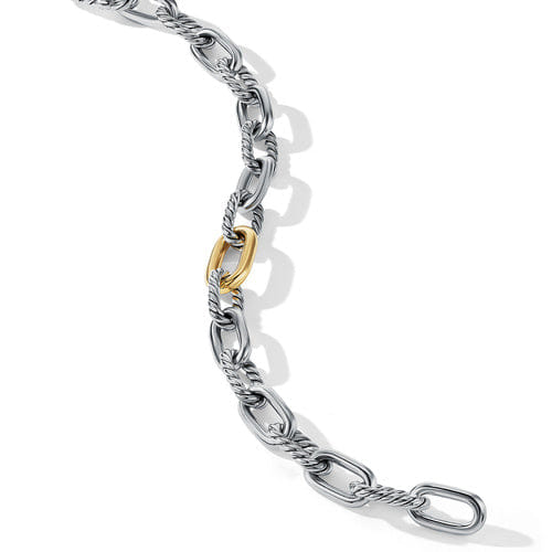 David Yurman The Madison® Collection Bracelet in Silver and 18 - Karat Yellow Gold