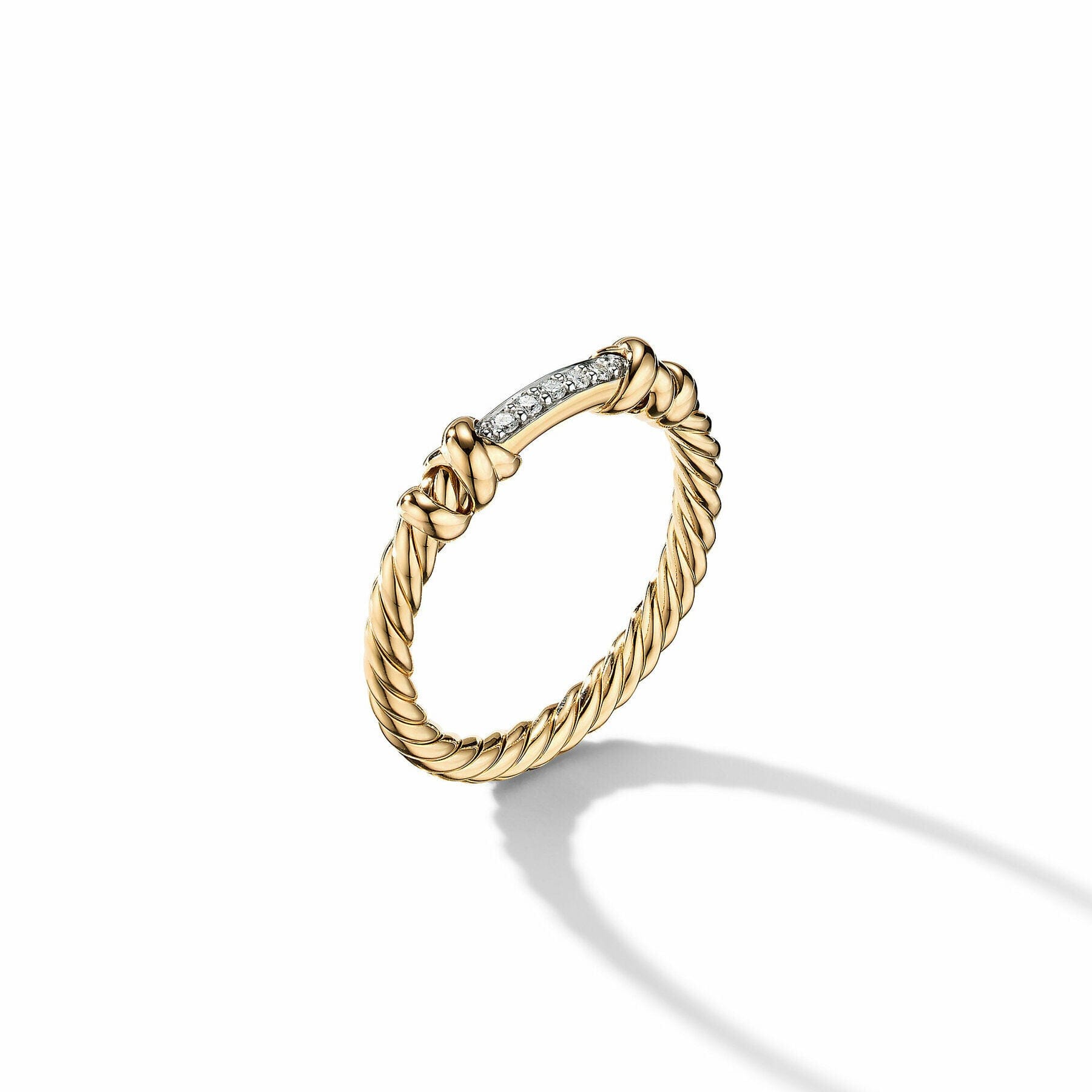 David Yurman The DY Helena Collection Ring in 18 - Karat Yellow Gold