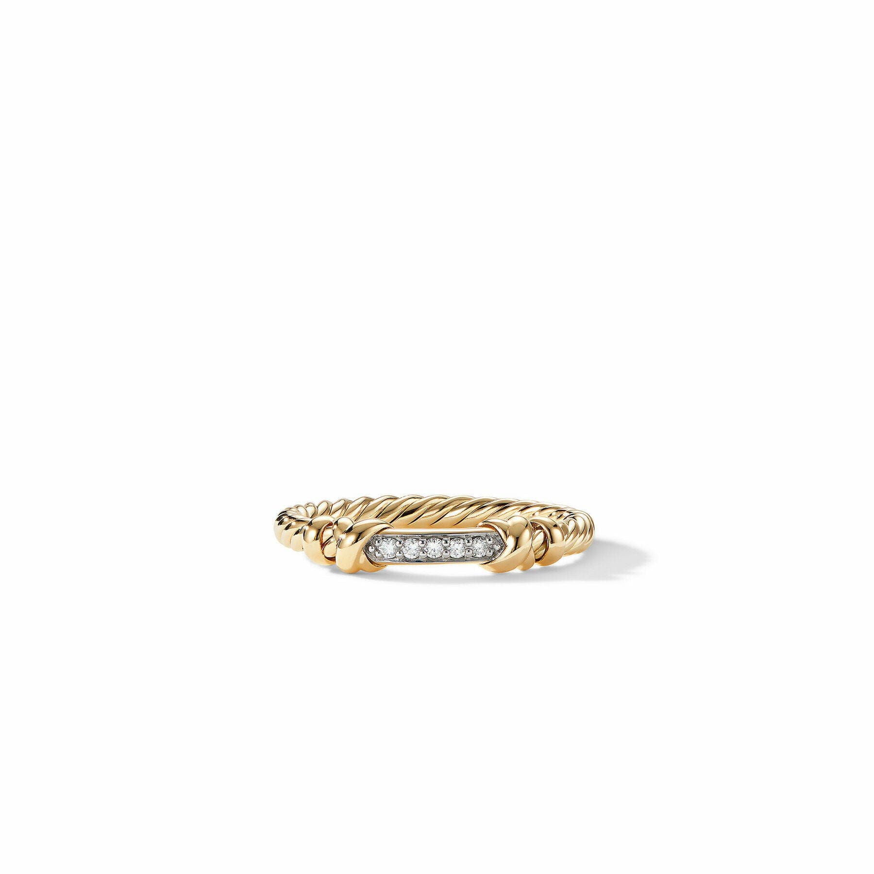 David Yurman The DY Helena Collection Ring in 18 - Karat Yellow Gold