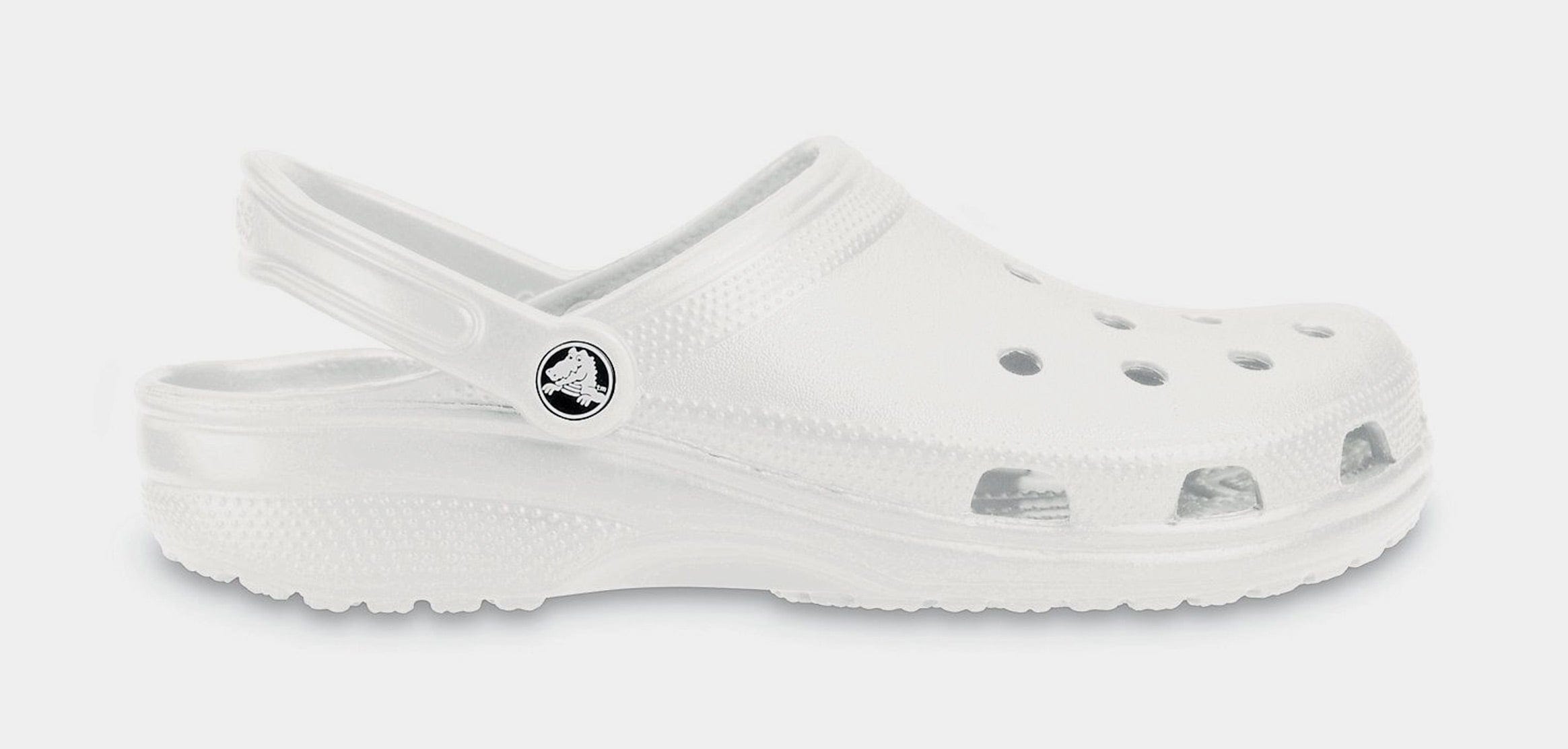 CROCS Classic Clog Preschool/Grade School Sandals (White)