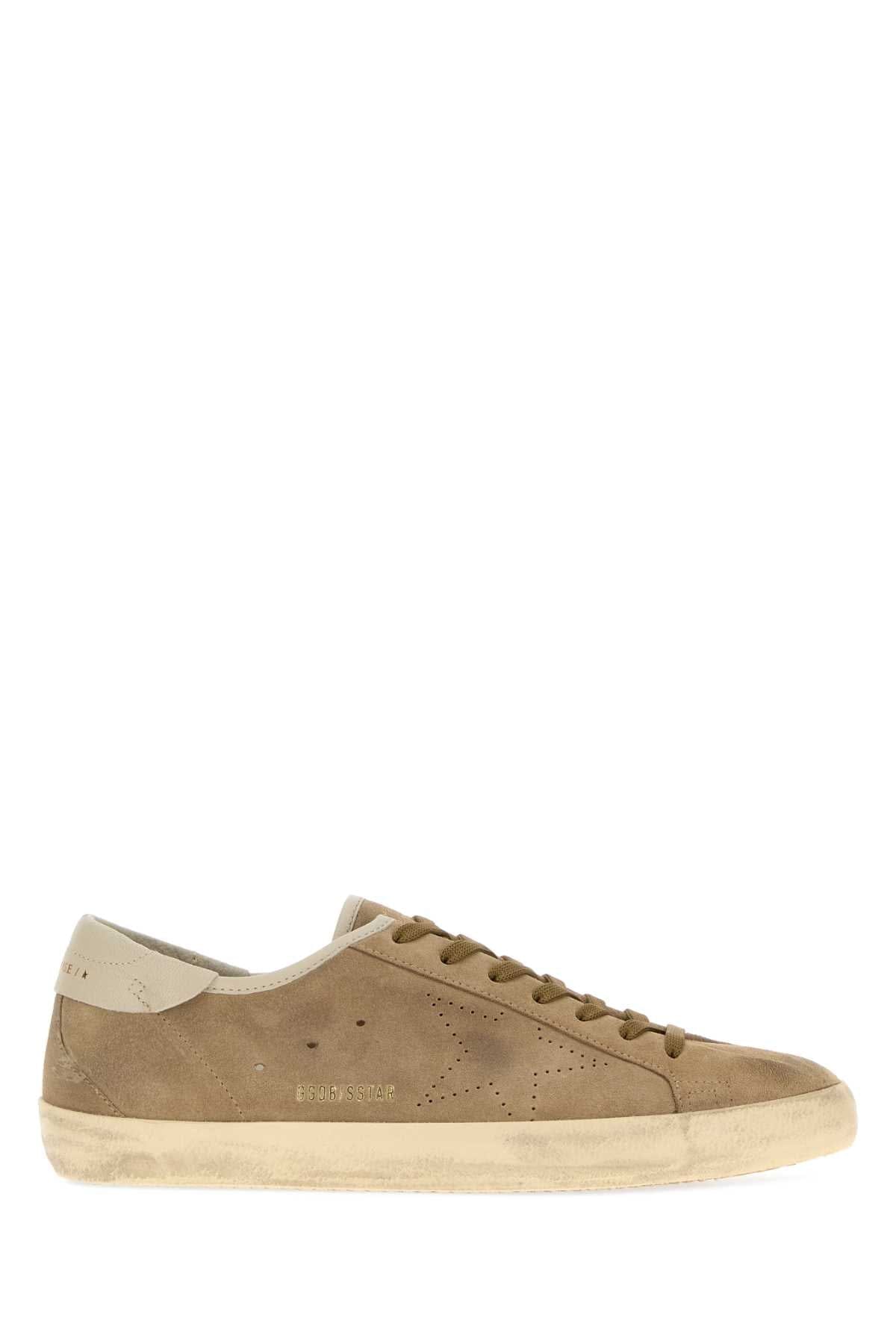 Golden Goose Deluxe Brand Suede Low - Top Sneaker — Beige
