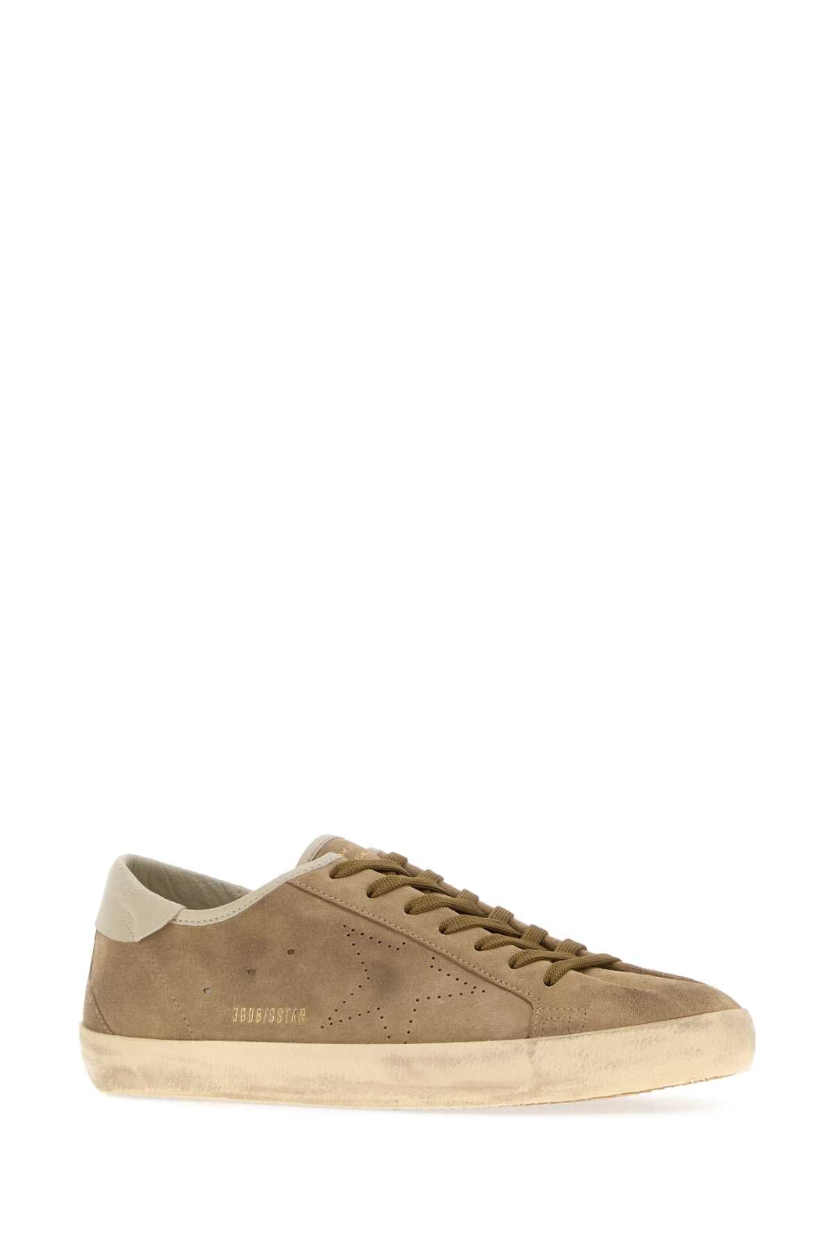 Golden Goose Deluxe Brand Suede Low - Top Sneaker — Beige