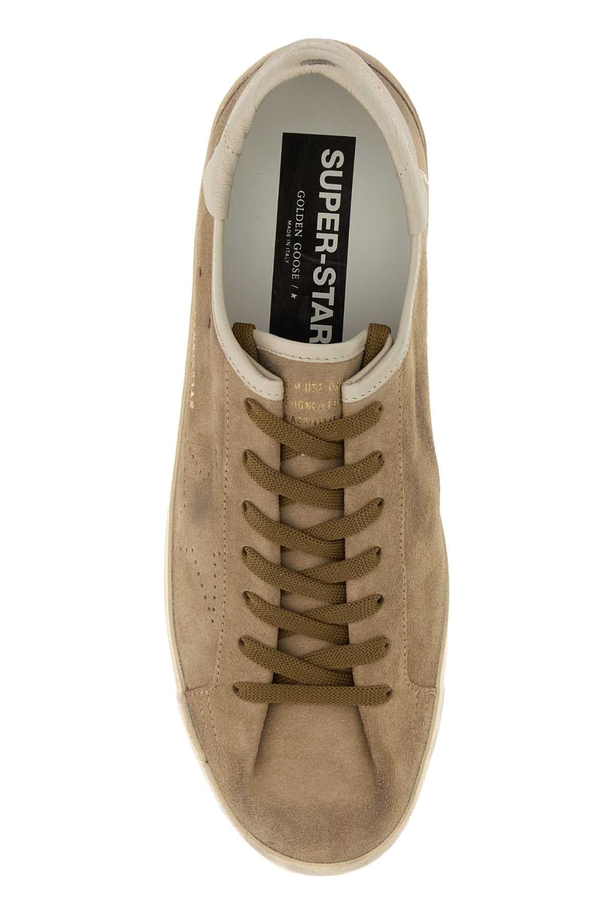 Golden Goose Deluxe Brand Suede Low - Top Sneaker — Beige