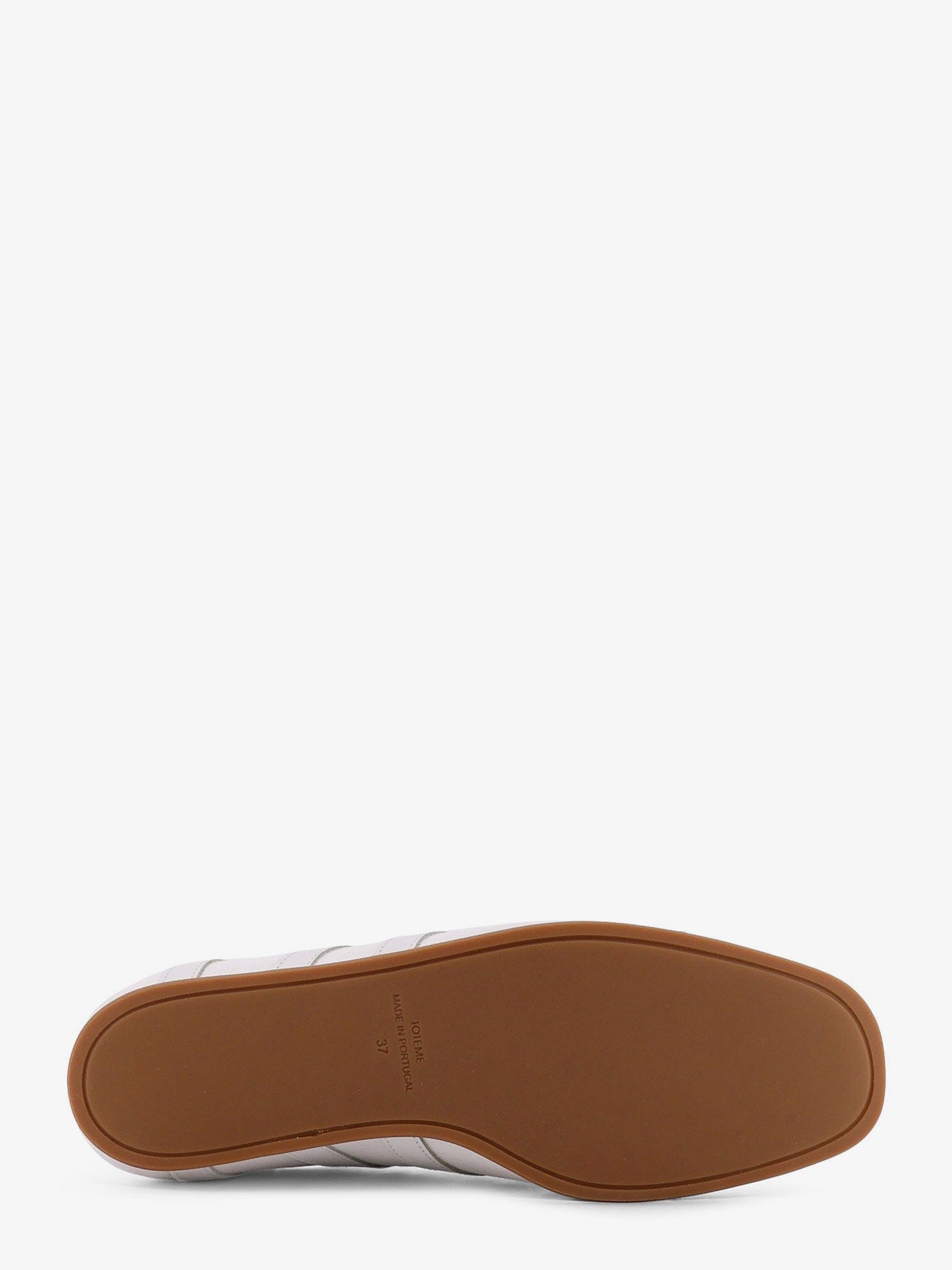 Toteme Canvas low - top sneakers with leather profiles