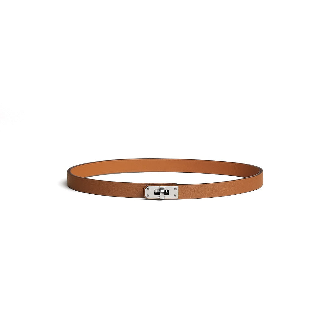 Hermès Mini Kelly Choker Gold with Palladium Hardware