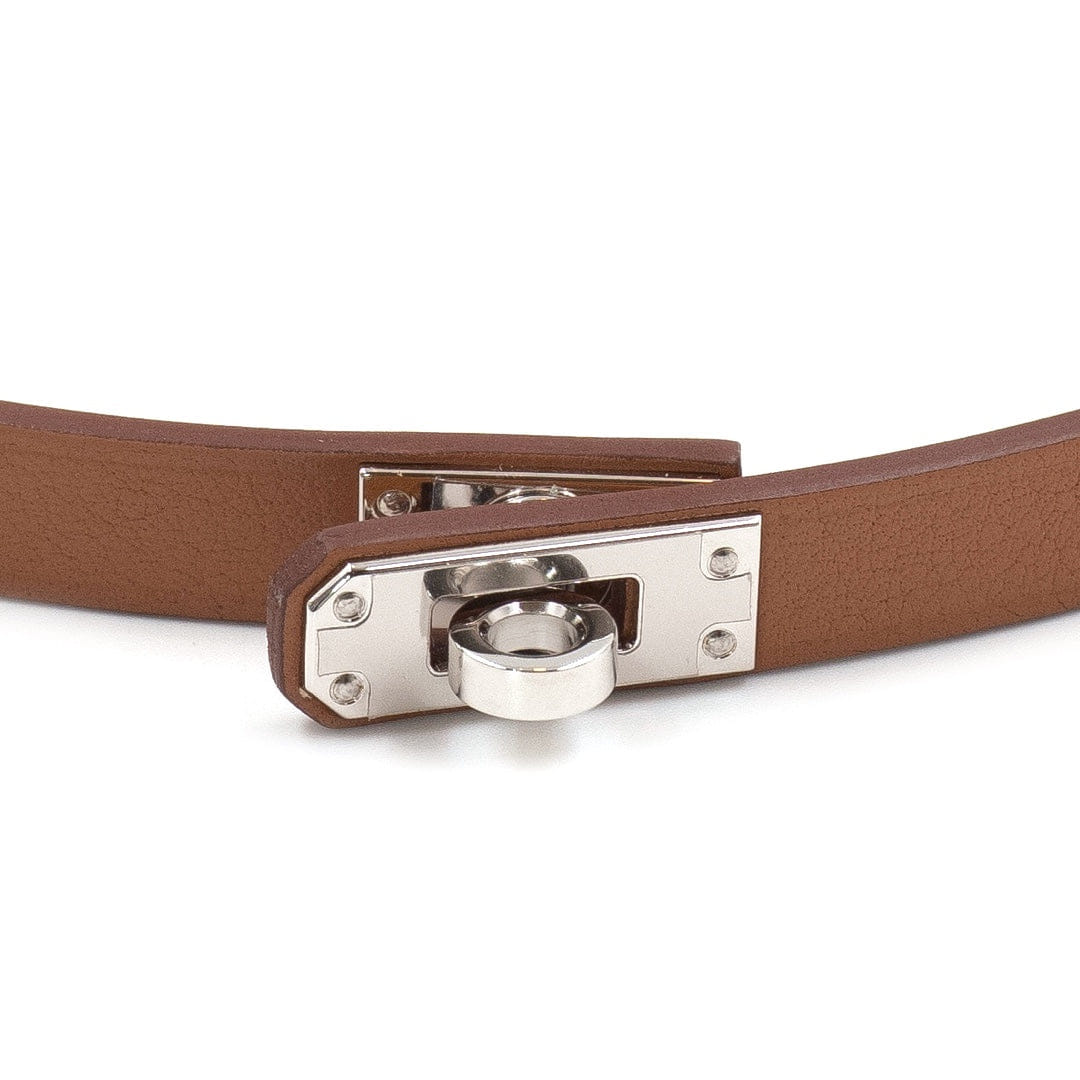 Hermès Mini Kelly Choker Gold with Palladium Hardware