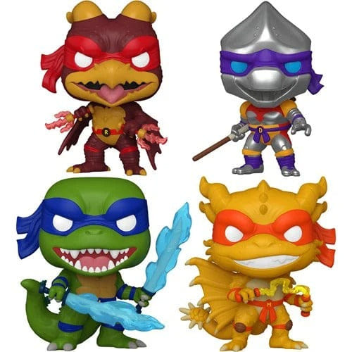 Funko Pop! Animation - Teenage Mutant Ninja Turtles x Godzilla Vinyl Figure - Select Figure(s)