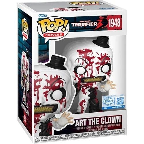 Funko Pop! Movies - Terrifier 3 Vinyl Figure - Entertainment Earth Exclusive - Select Figure(s)