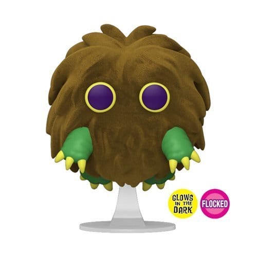 Funko Pop! 1455 Animation - Yu - Gi - Oh! Kuriboh Flocked and Glow - in - the - Dark AAA Exclusive