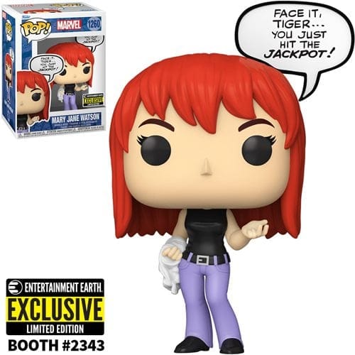 Funko Pop! 1260 - Marvel - Spider - Man - Mary Jane Watson Vinyl Figure - Entertainment Earth Exclusive