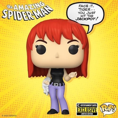 Funko Pop! 1260 - Marvel - Spider - Man - Mary Jane Watson Vinyl Figure - Entertainment Earth Exclusive