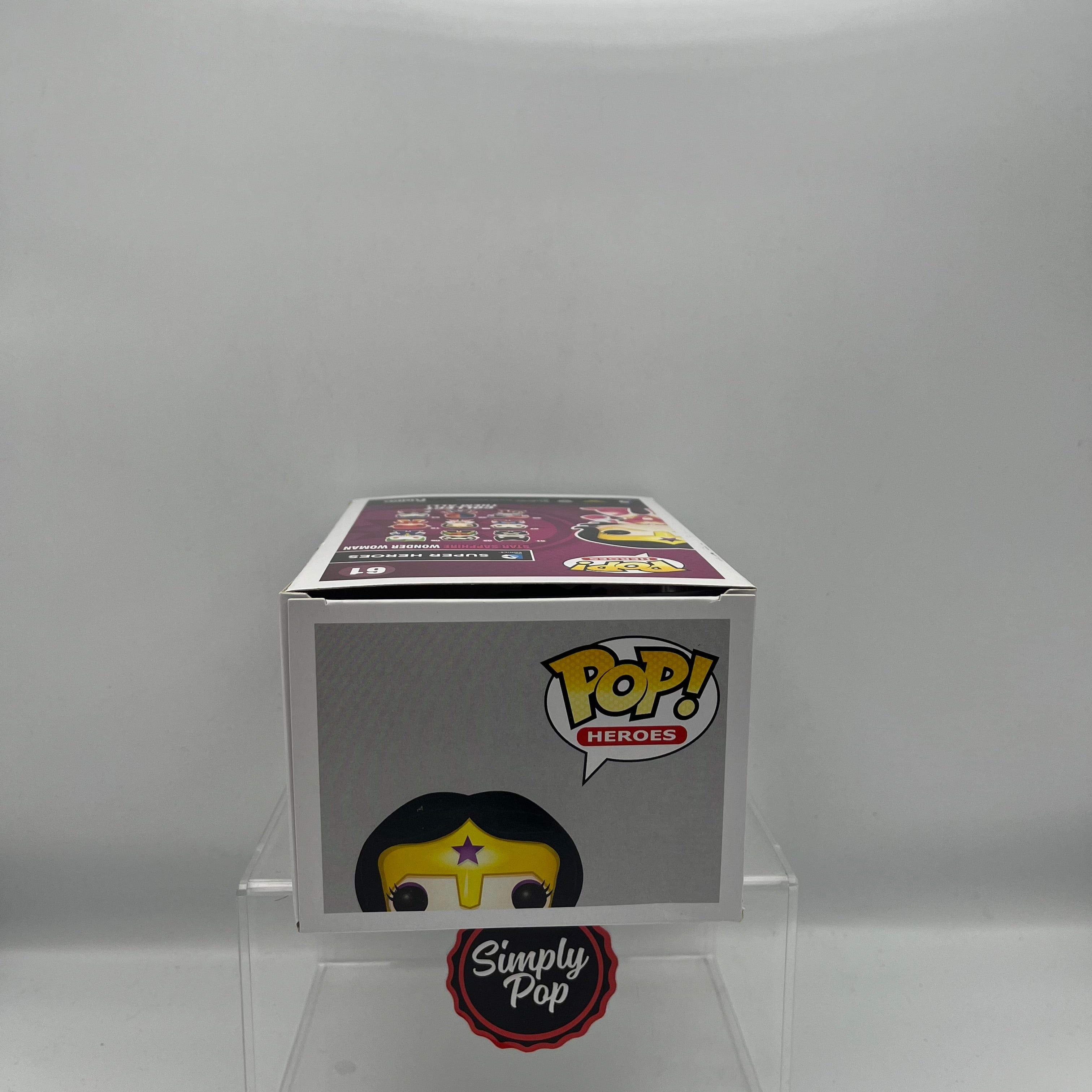 Funko Pop Star Sapphire Wonder Woman #61 Fugitive Toys Exclusive DC Comics Super Heroes Vaulted