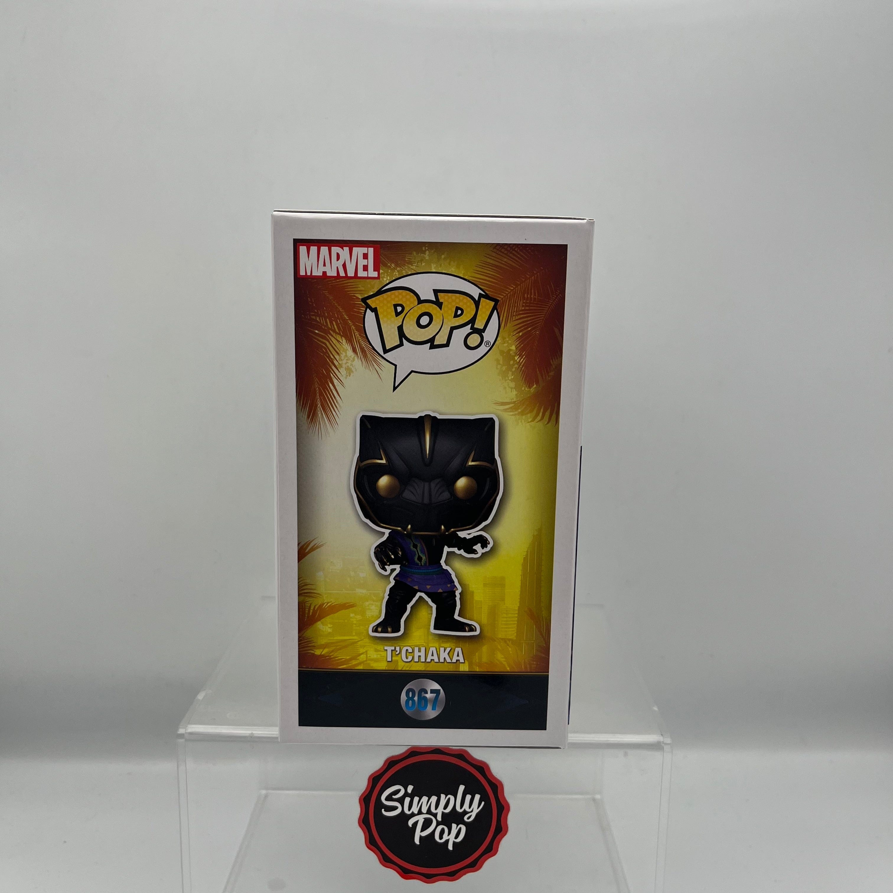 Funko Pop T'Chaka #867 Marvel Black Panther Funko Hollywood Store Exclusive