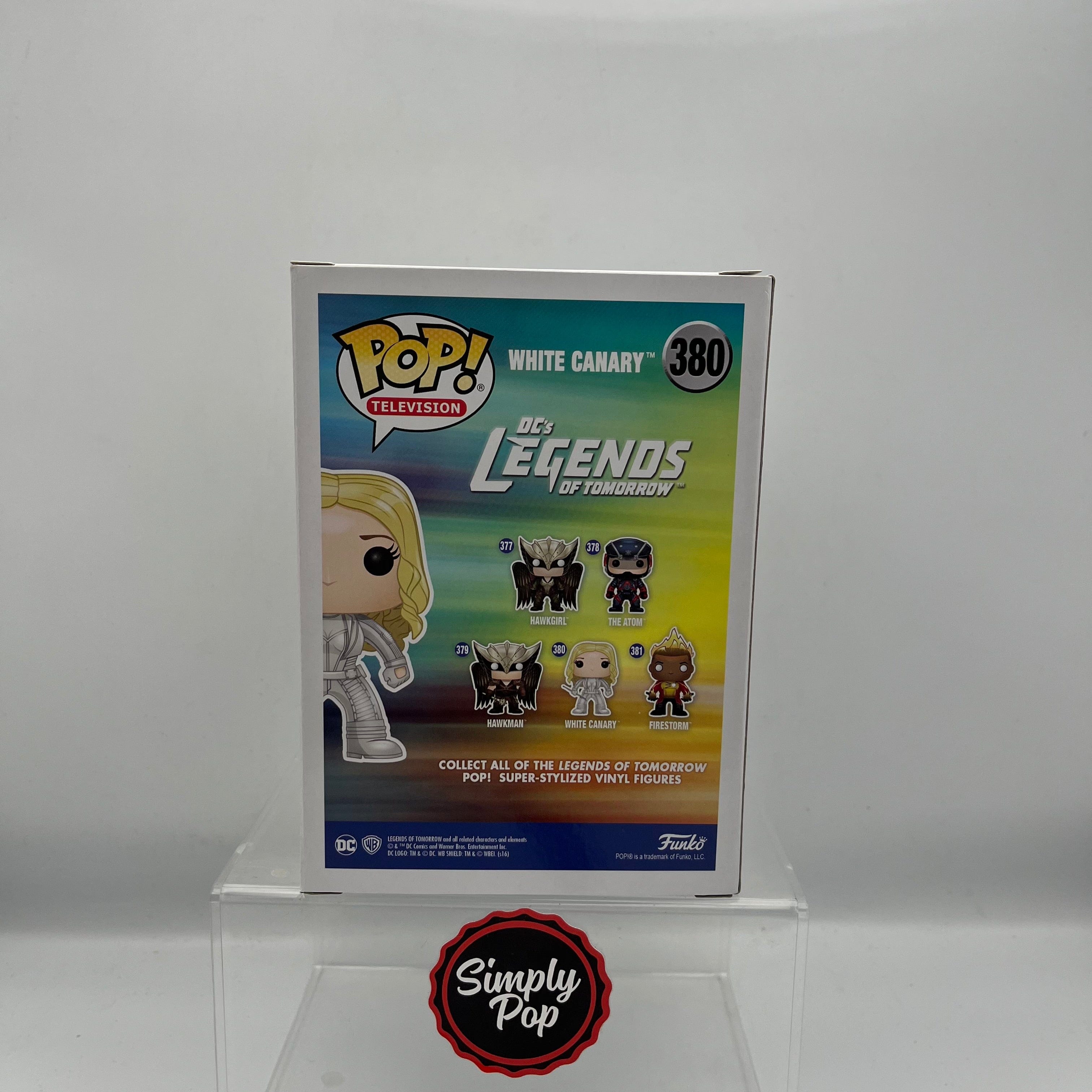 Funko Pop White Canary #380 DC's Legends of Tomorrow TV Vaulted