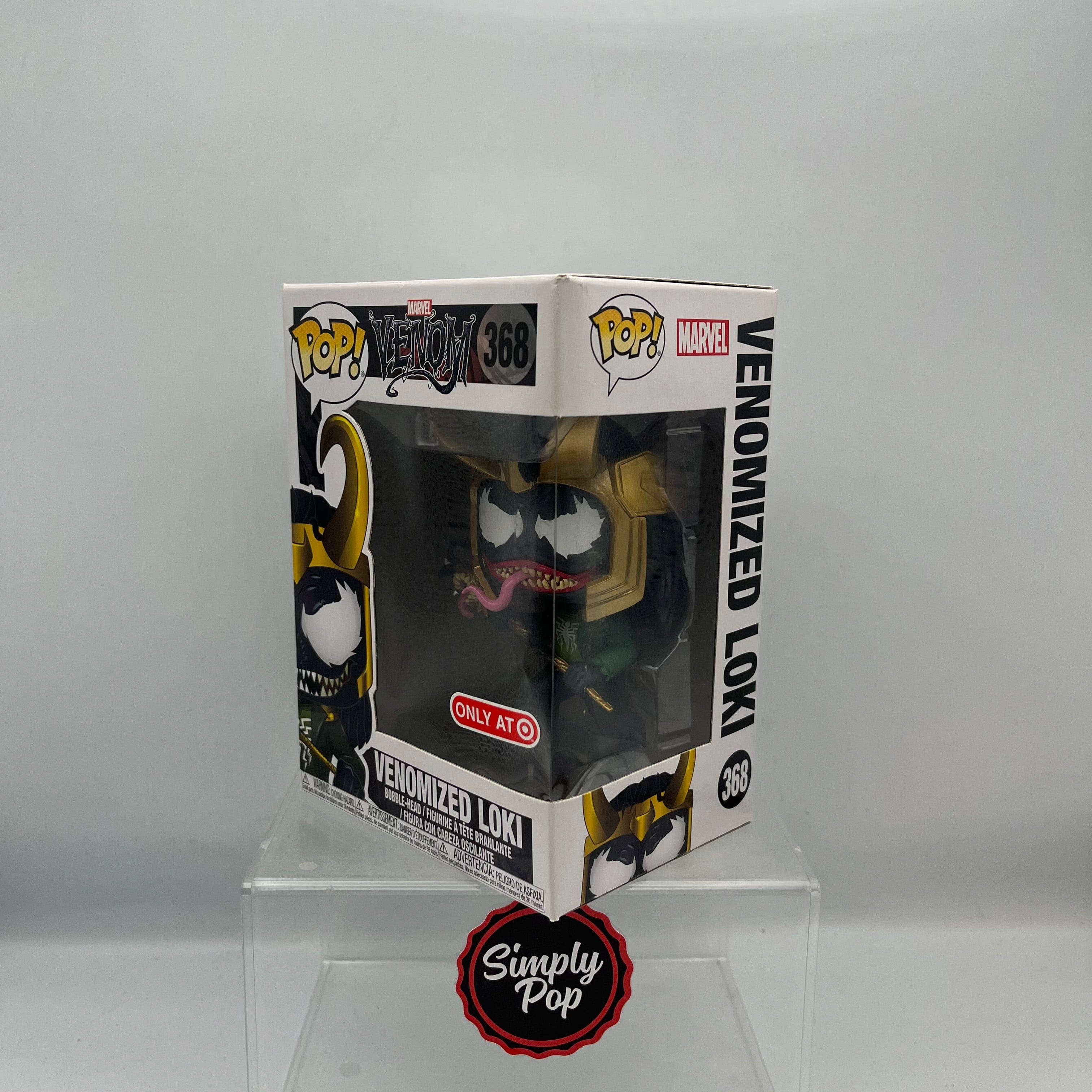 Funko Pop Venomized Loki #368 Target Exclusive Marvel Venom