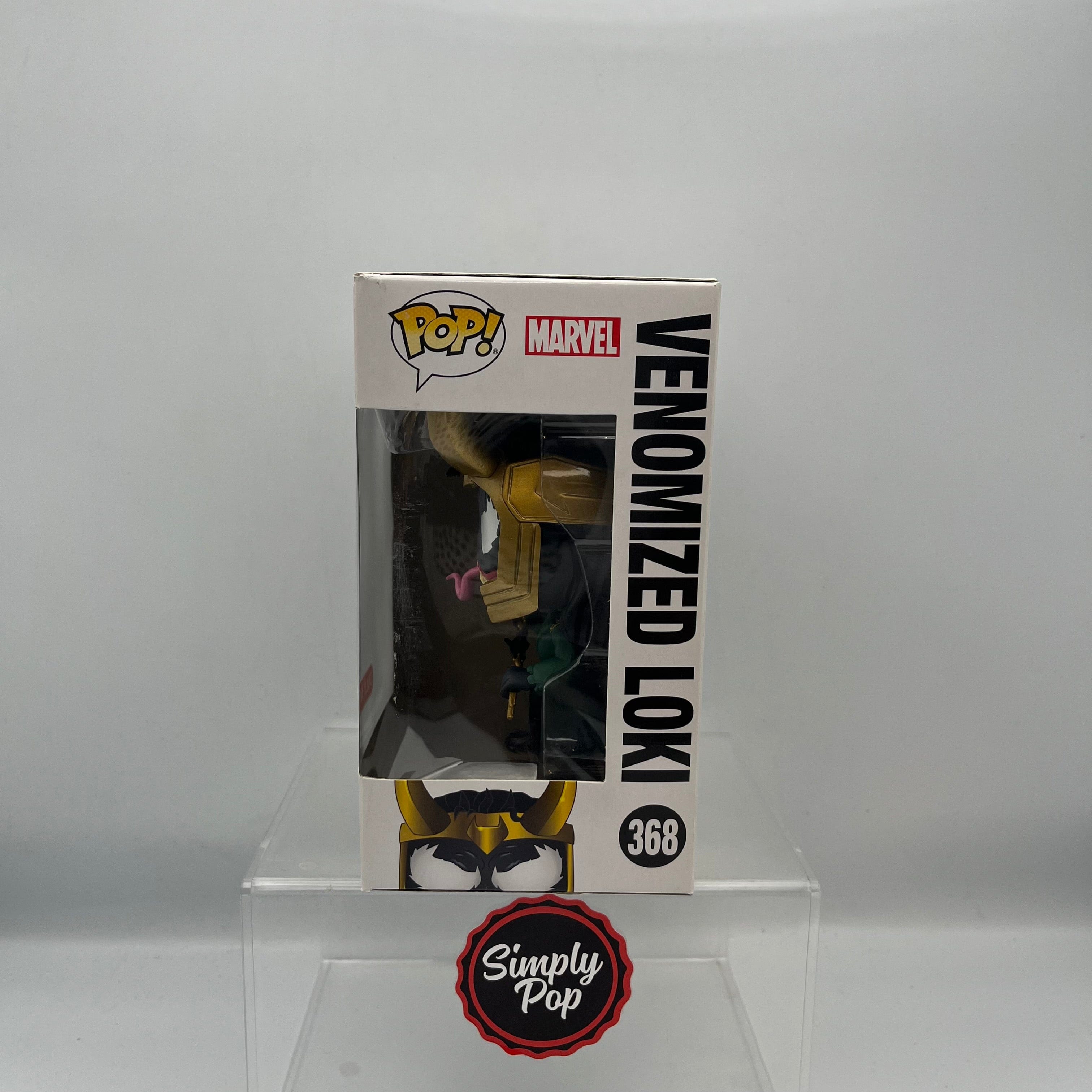 Funko Pop Venomized Loki #368 Target Exclusive Marvel Venom
