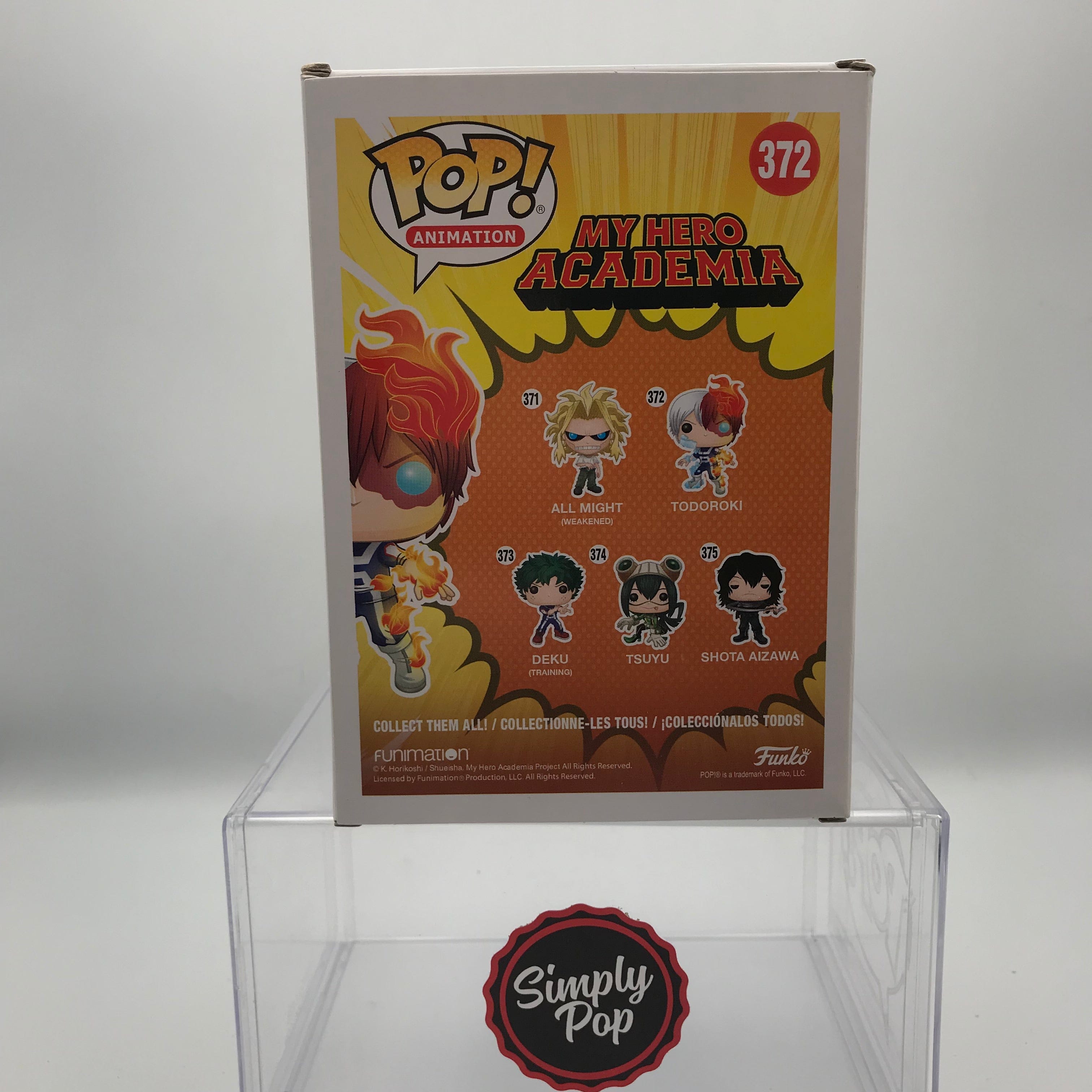 Funko Pop Todoroki #372 Special Edition My Hero Academia