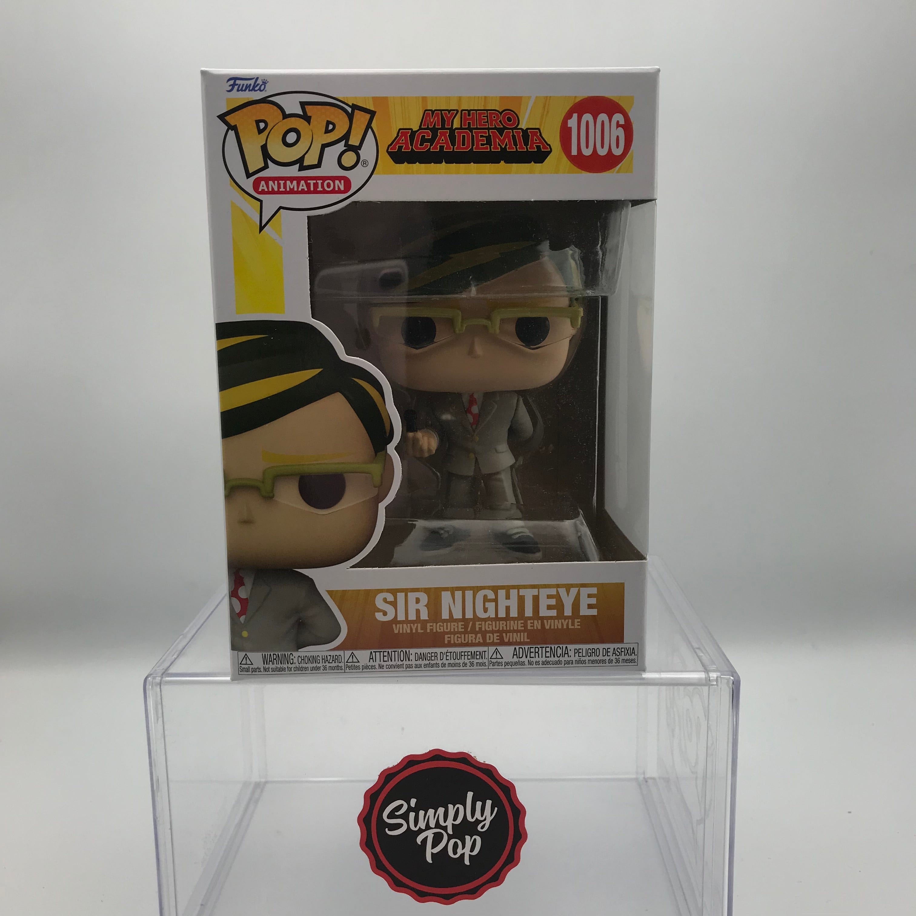 Funko Pop Sir Nighteye #1006 My Hero Academia MHA Animation