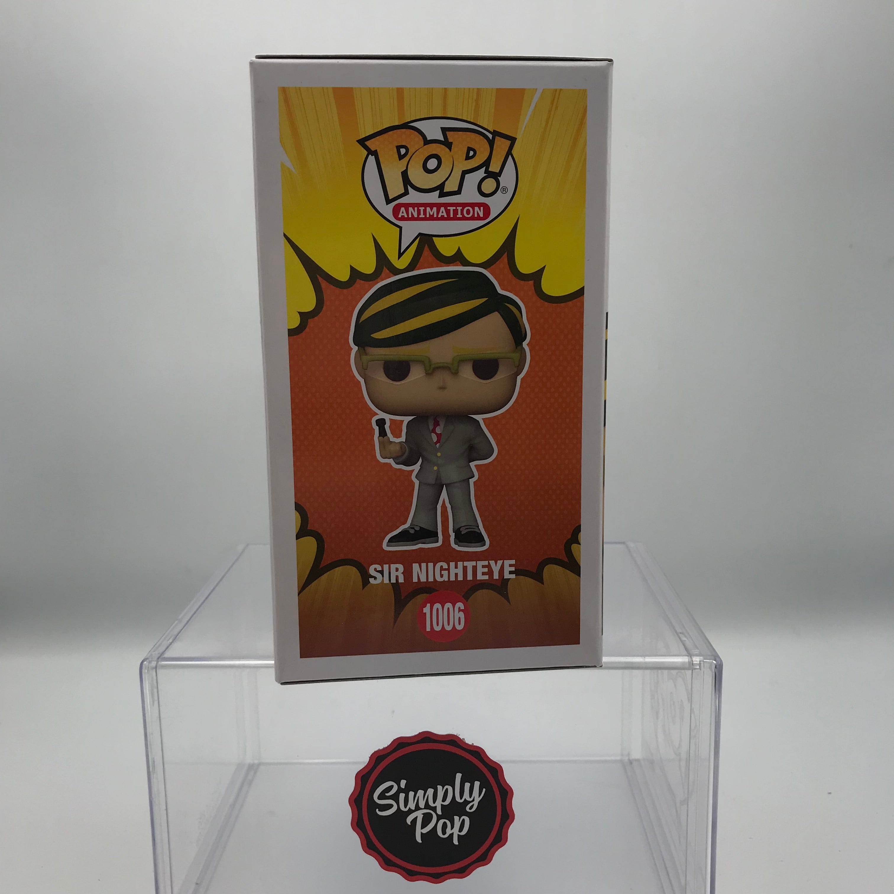 Funko Pop Sir Nighteye #1006 My Hero Academia MHA Animation