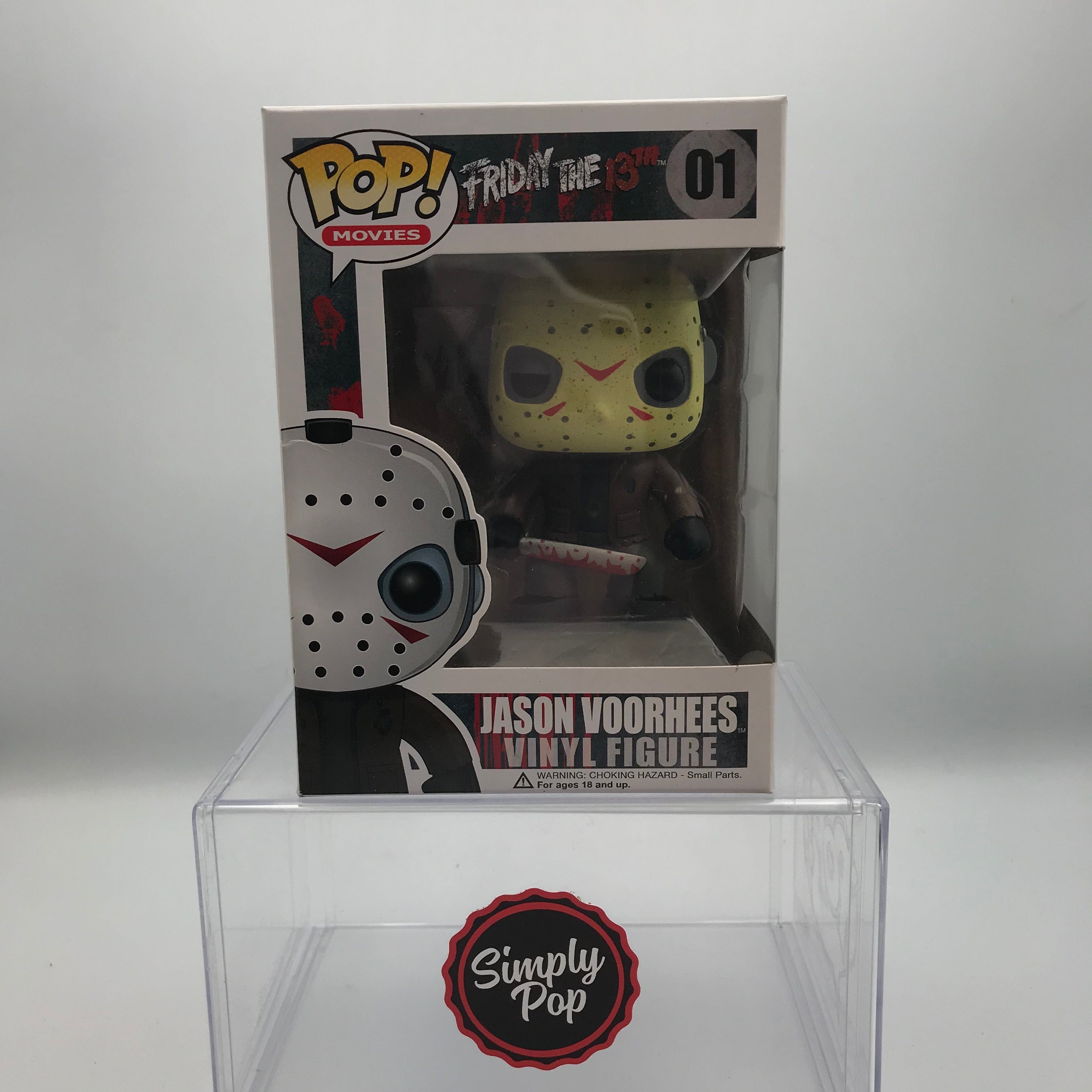 Funko Pop Jason Voorhees #01 Friday The 13th Horror Movies Original Release - B