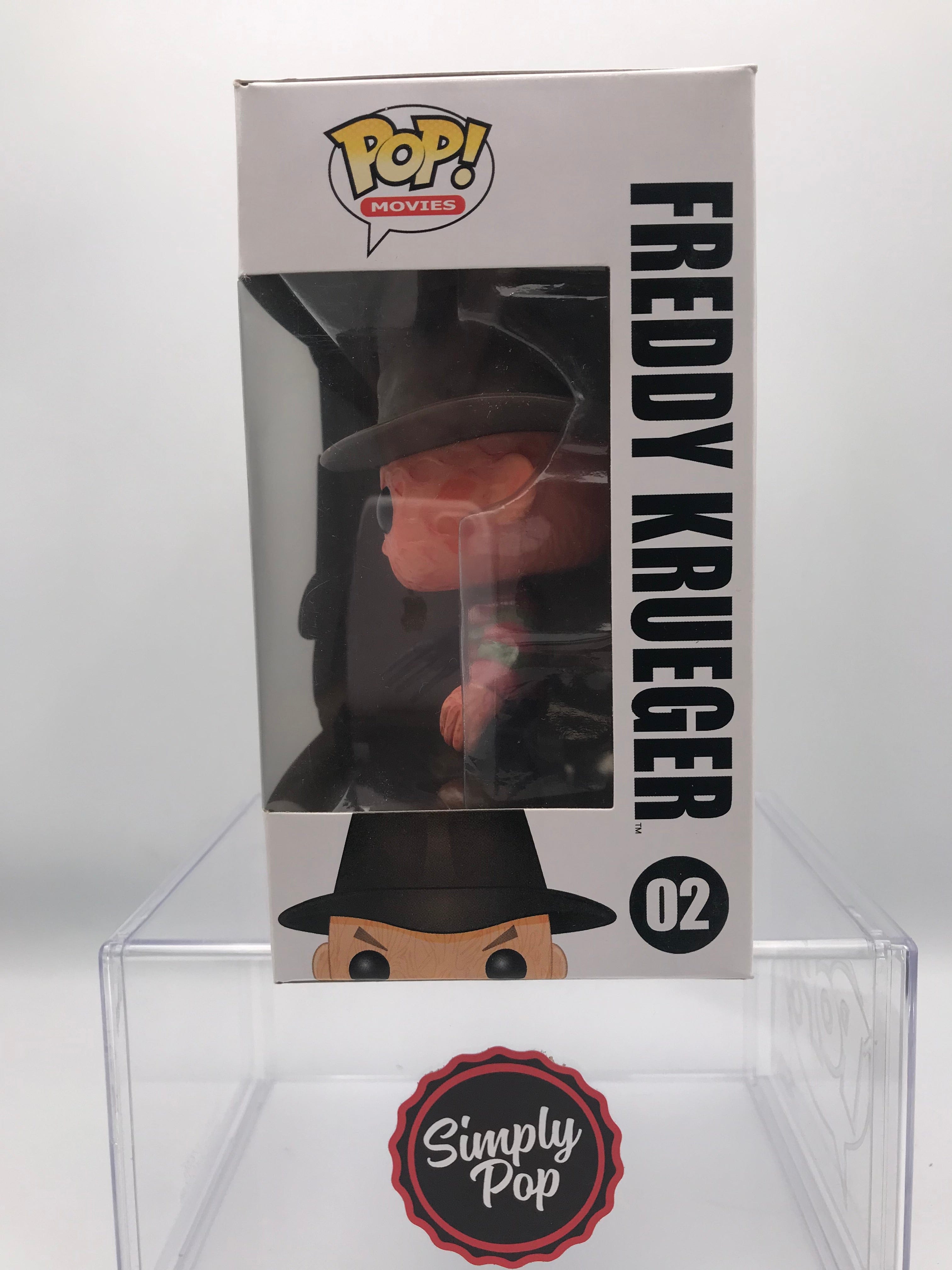Funko Pop Freddy Krueger #02 One Language Original A Nightmare On Elm Street Horror Movies
