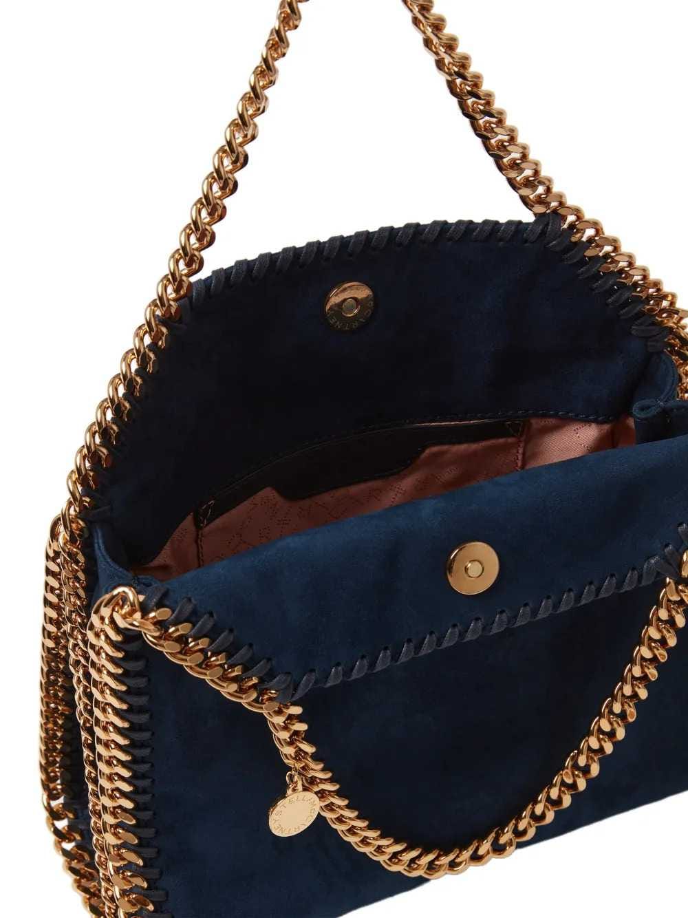 Stella Mccartney Women Falabella Tote Bag With Chain Trim