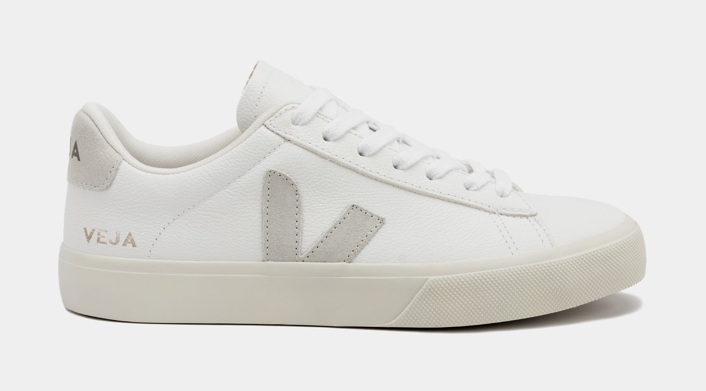 VEJA Campo Womens Lifestyle Shoes (White/Grey)