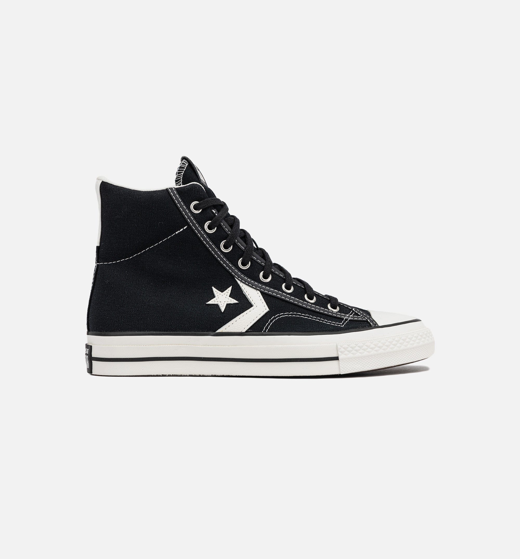 Converse Star Player 76 High Top Mens Lifestyle Shoe - Black/Vintage White