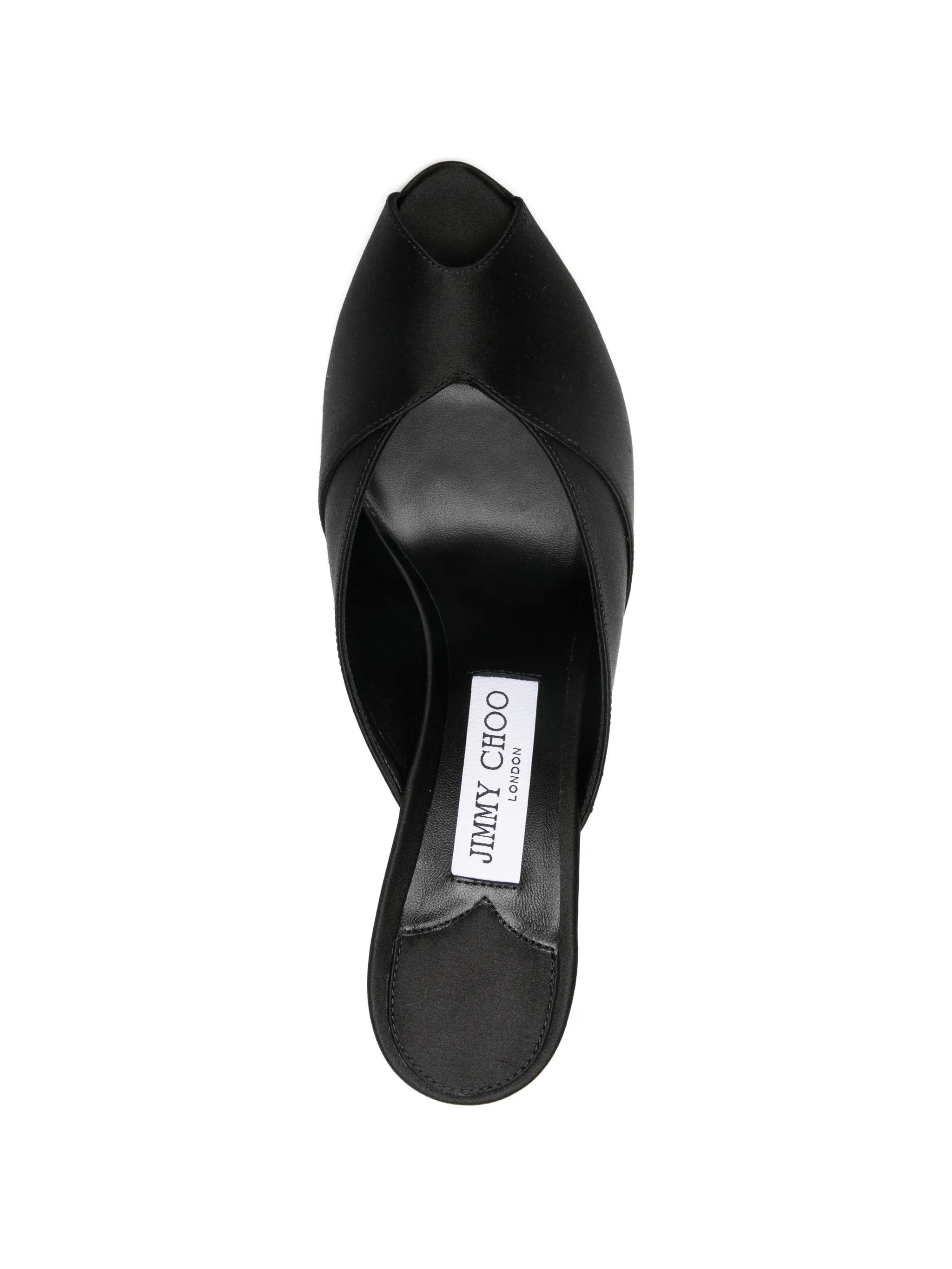 Jimmy Choo Brigitte peep - toe heeled mules