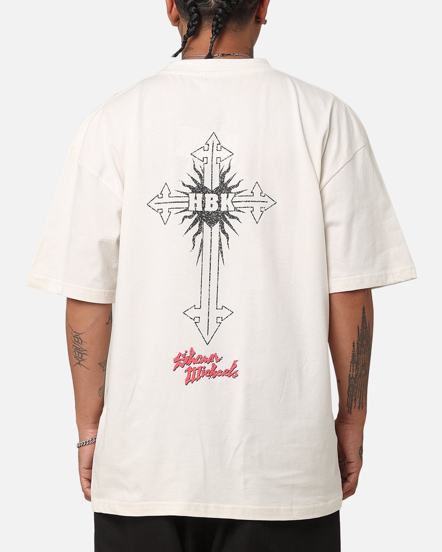 Off-White Culture Kings x WWE Shawn The Heartbreak Kid Michaels Vintage T - Shirt Off White