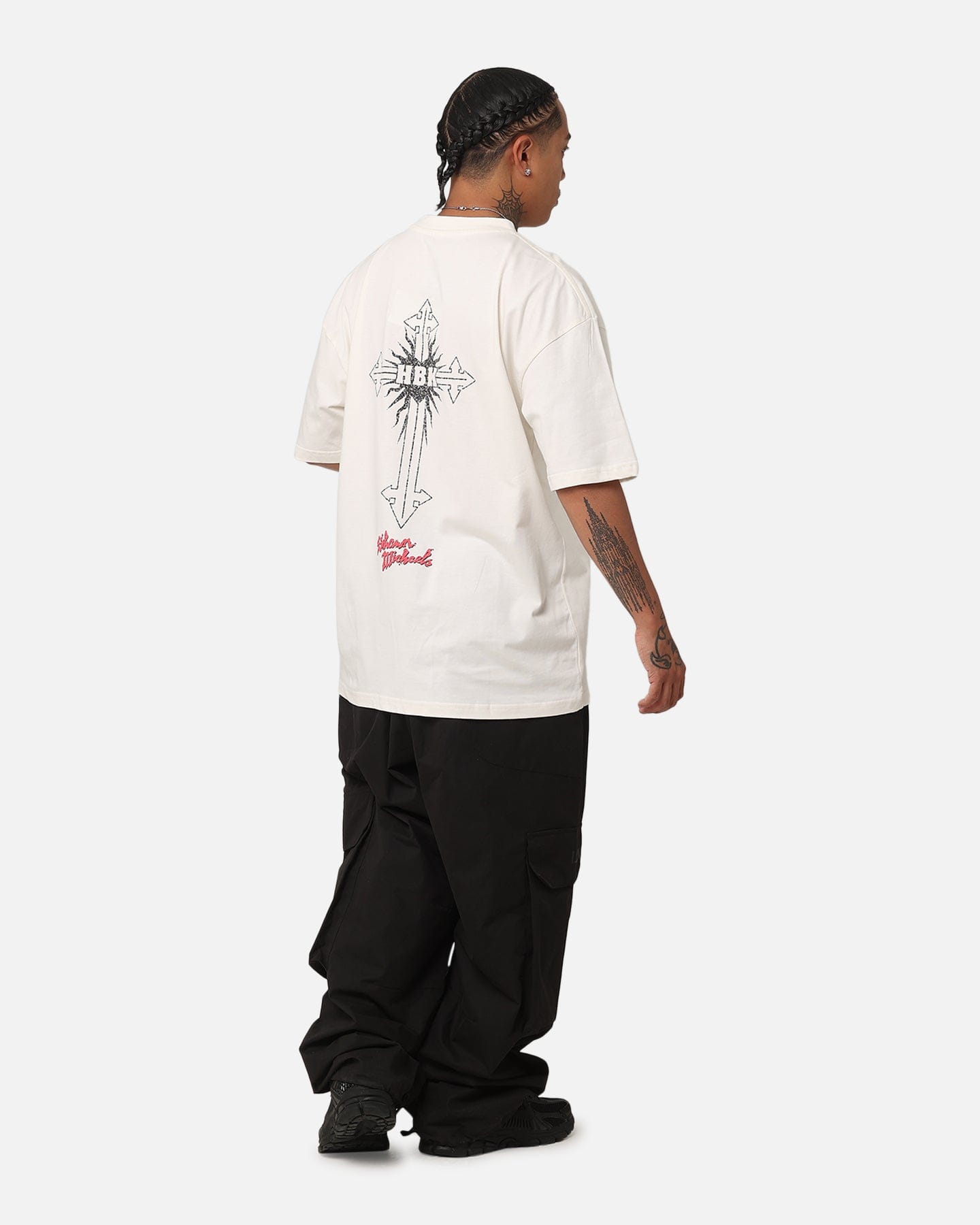 Off-White Culture Kings x WWE Shawn The Heartbreak Kid Michaels Vintage T - Shirt Off White