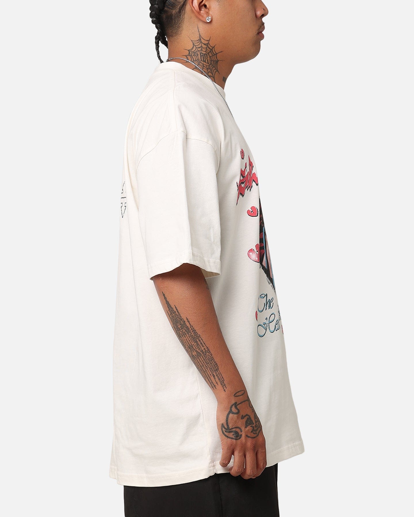 Off-White Culture Kings x WWE Shawn The Heartbreak Kid Michaels Vintage T - Shirt Off White
