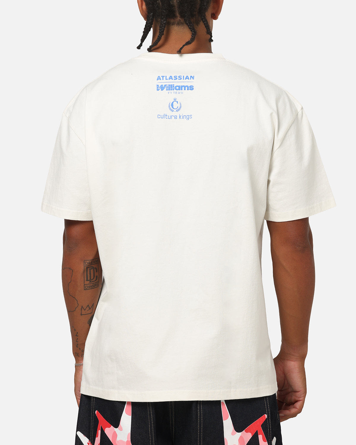 Off-White Culture Kings x Atlassian Williams F1 Team Team Heavy T - Shirt Off White