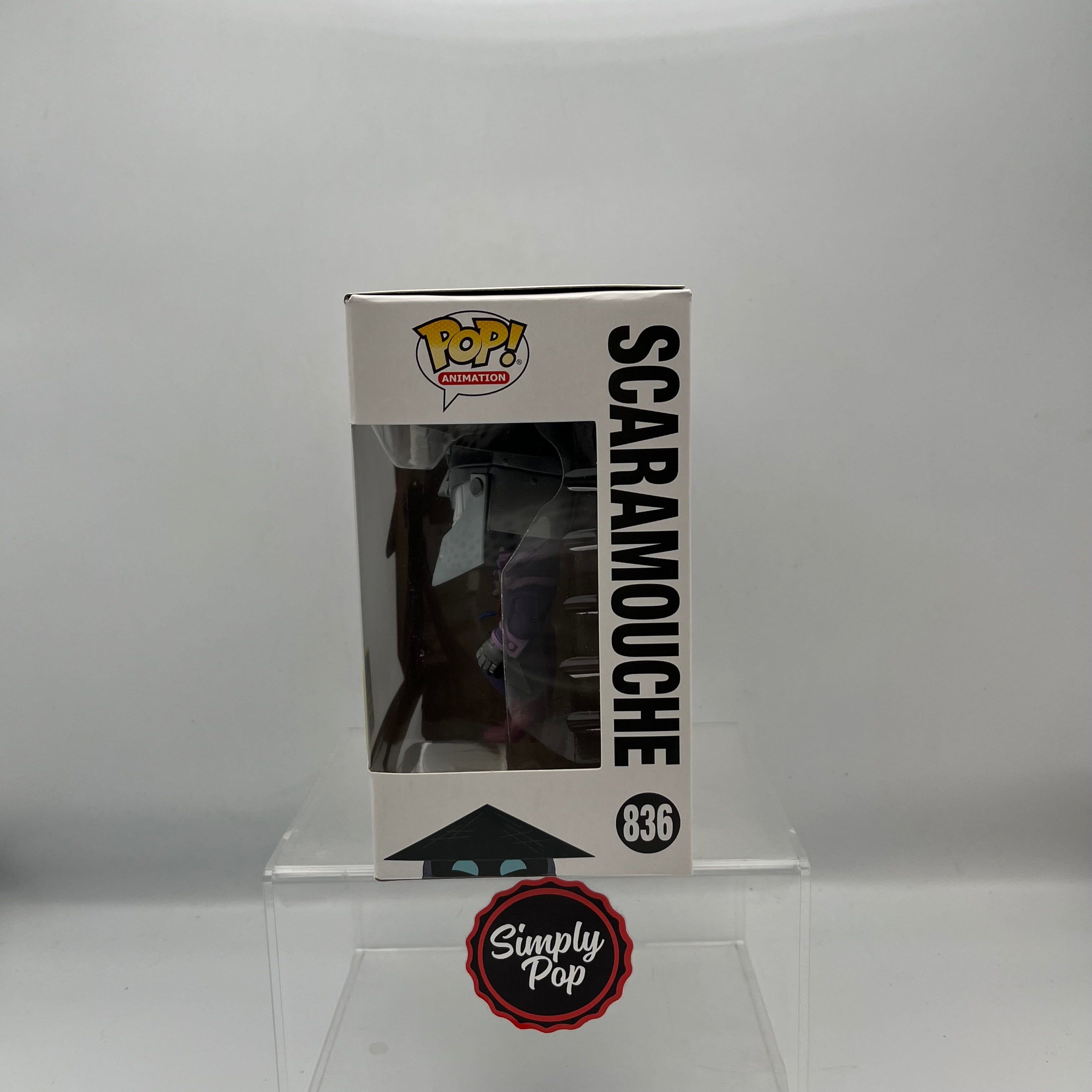 Funko Pop Scaramouche #836 Samurai Jack Animation 2020 SDCC Limited Edition