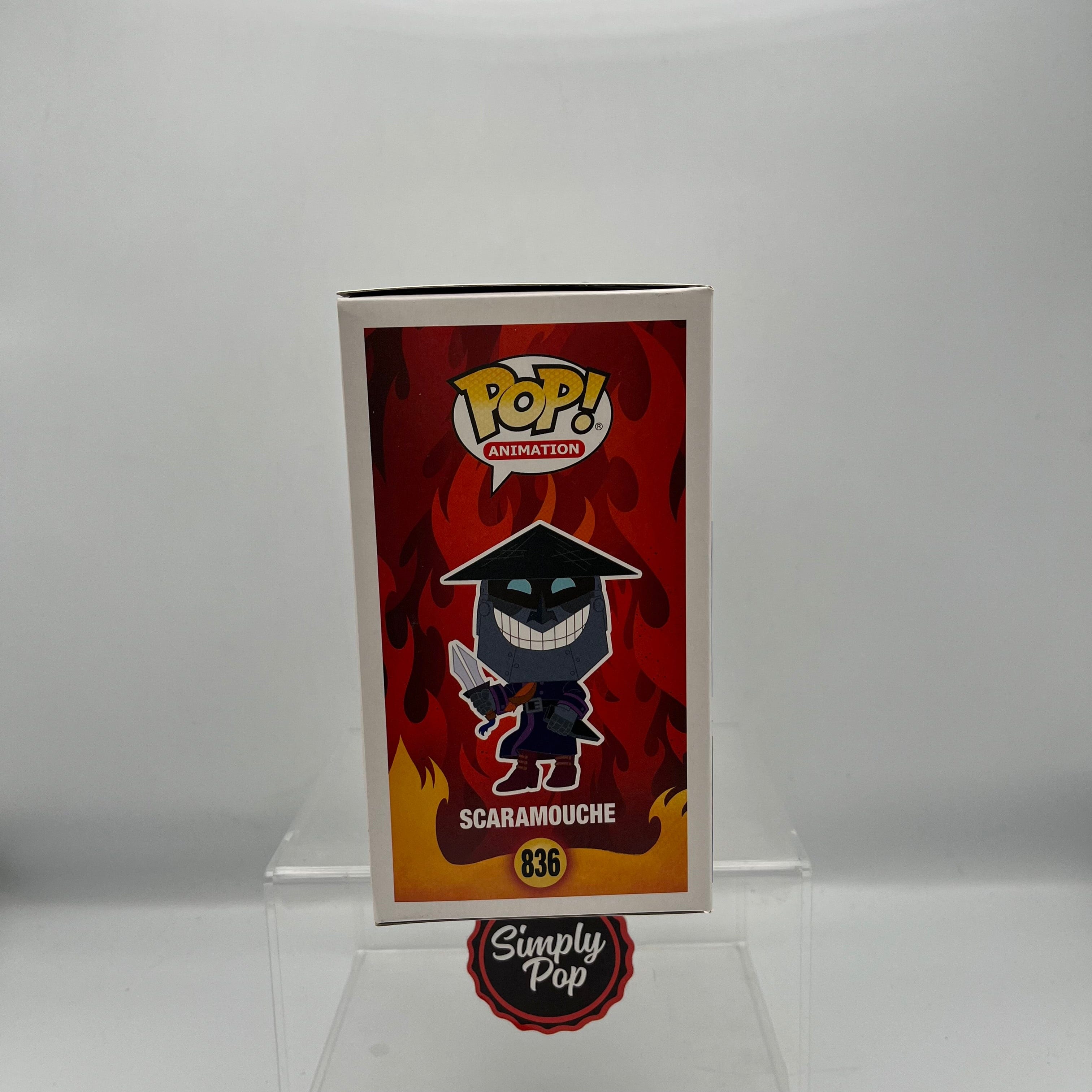 Funko Pop Scaramouche #836 Samurai Jack Animation 2020 SDCC Limited Edition