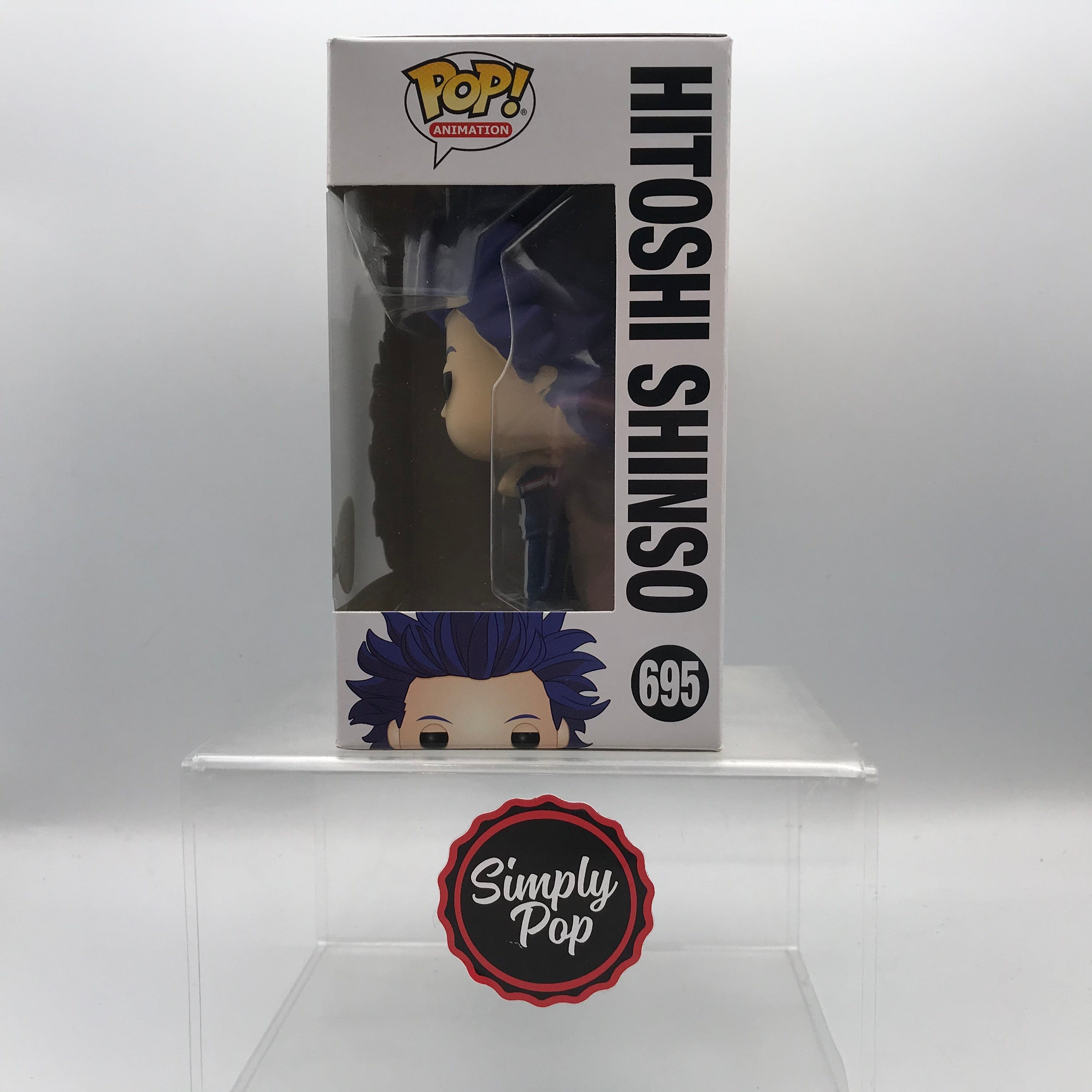 Funko Pop Hitoshi Shinso #695 Special Edition My Hero Academia Animation